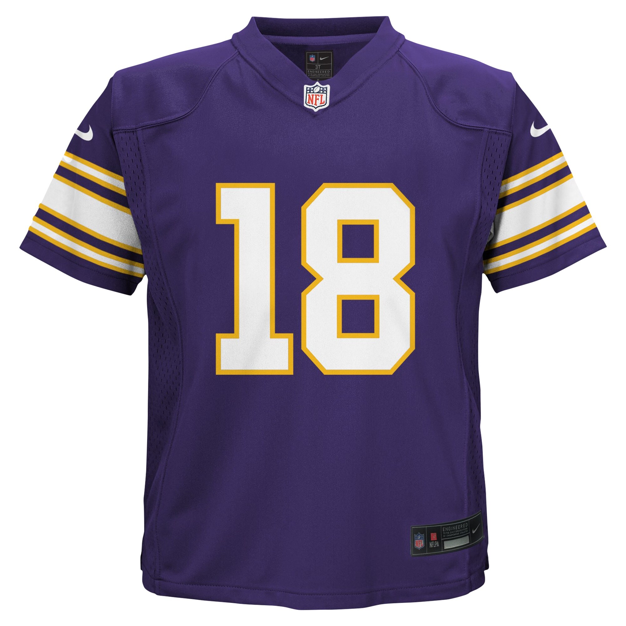 Justin Jefferson Minnesota Vikings Infant Alternate Game Jersey - Purple cheap jerseys for sale - CheapJerseys.Shop