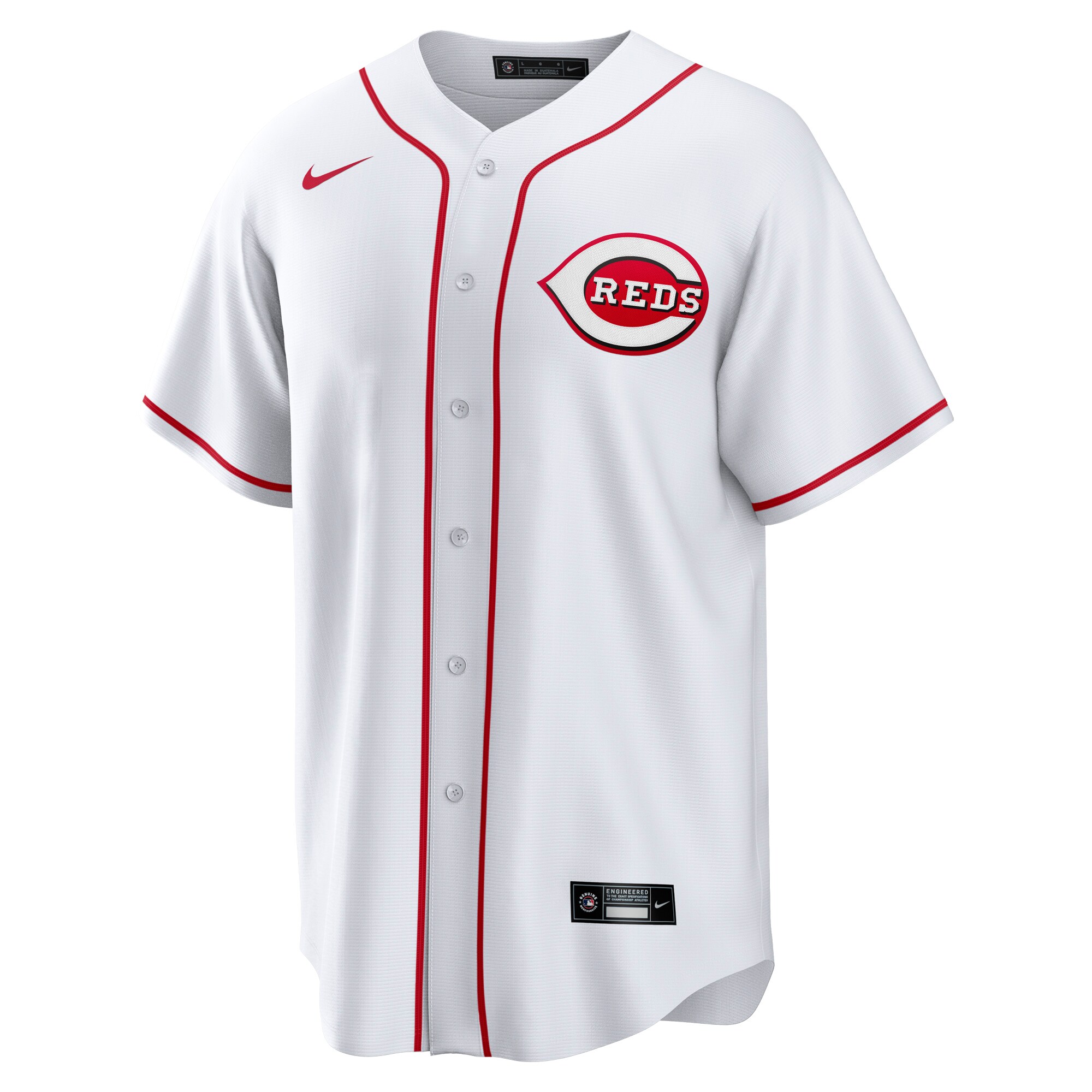 Elly De La Cruz Cincinnati Reds Home Replica Jersey - White cheap jerseys for sale - CheapJerseys.Shop