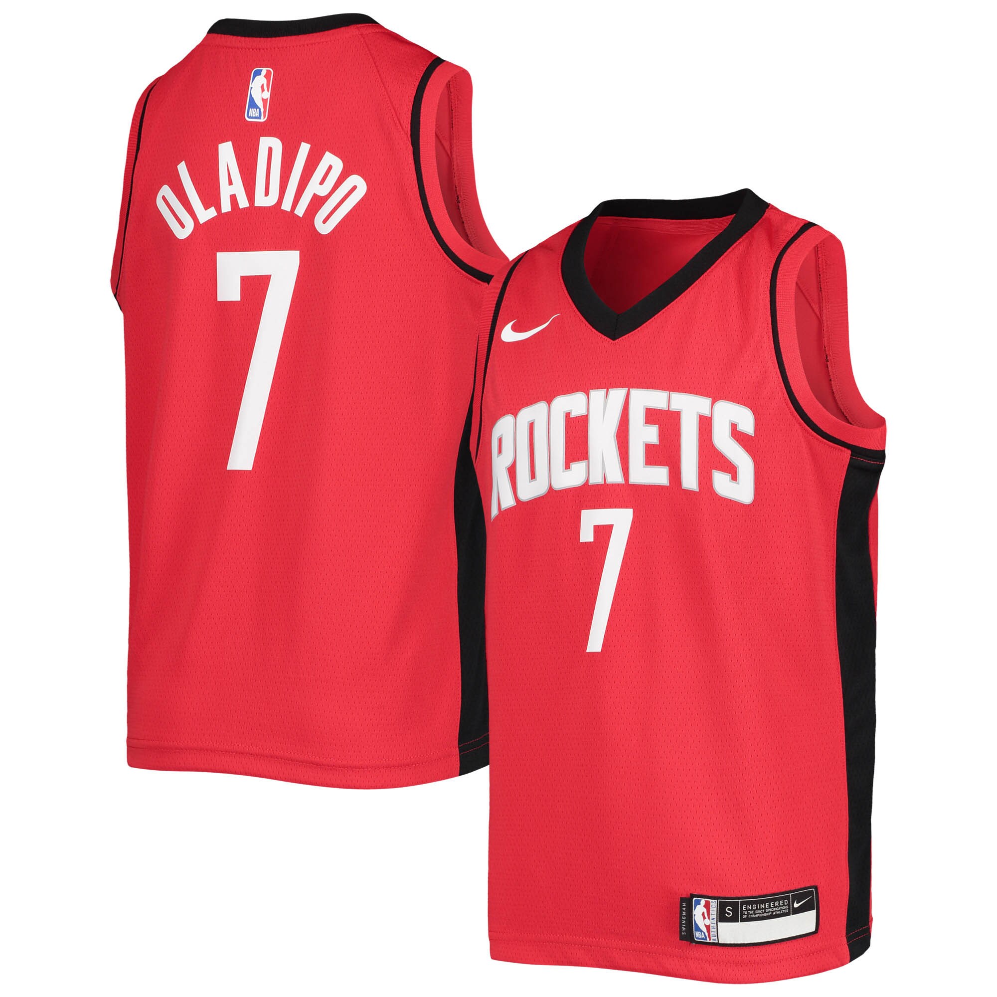 Victor Oladipo Houston Rockets Youth Swingman Jersey - Icon Edition - Red cheap jerseys for sale - CheapJerseys.Shop