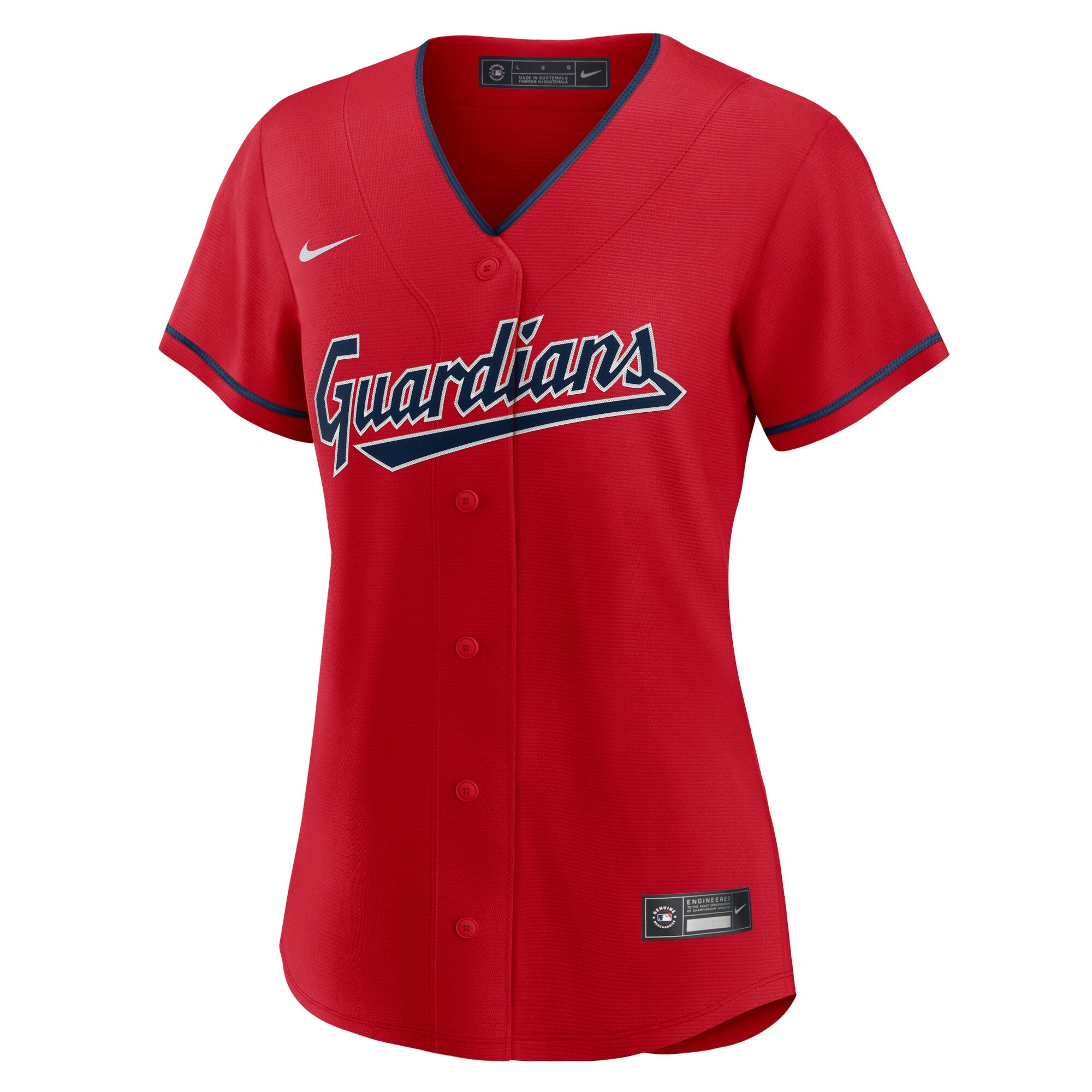 Cleveland Guardians Women's Alternate Replica Team Jersey - Red cheap jerseys for sale - CheapJerseys.Shop