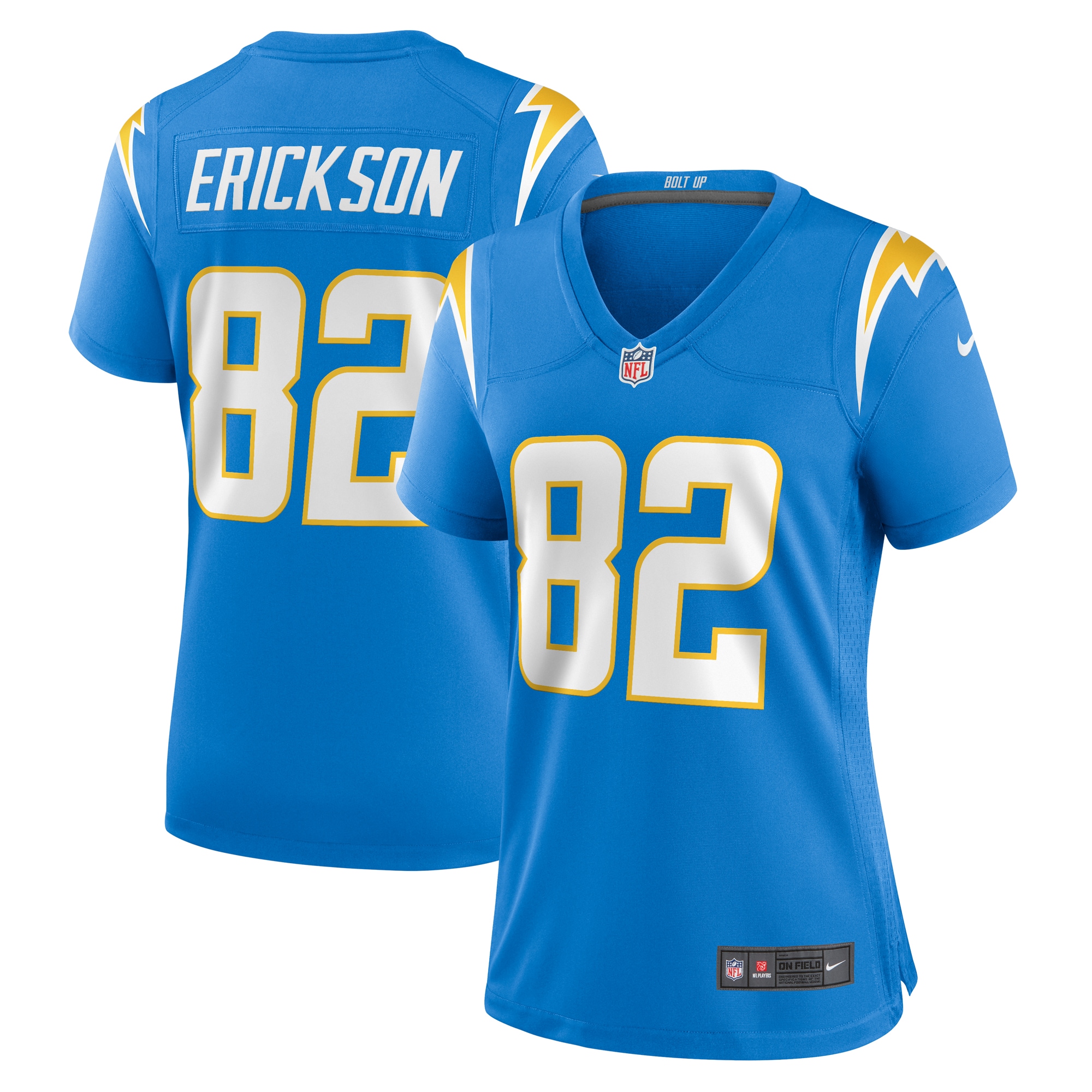 Alex Erickson Los Angeles Chargers Women's Team Game Jersey - Powder Blue cheap jerseys for sale - CheapJerseys.Shop