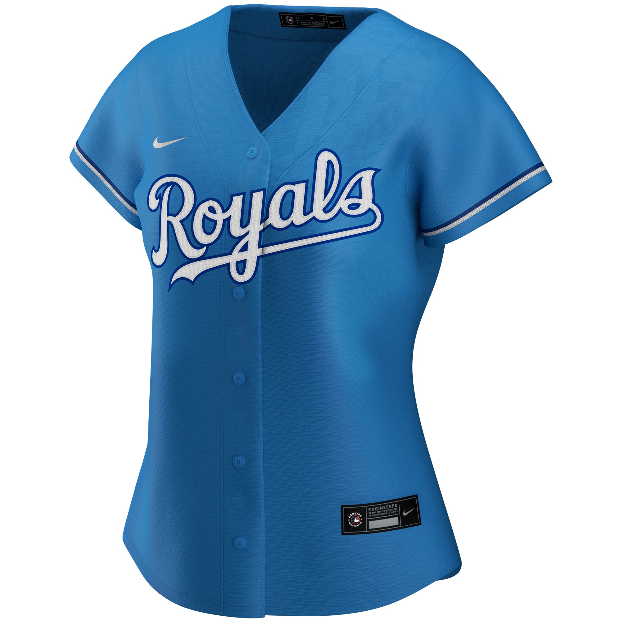 Kansas City Royals Women's Alternate Replica Team Jersey - Light Blue cheap jerseys for sale - CheapJerseys.Shop