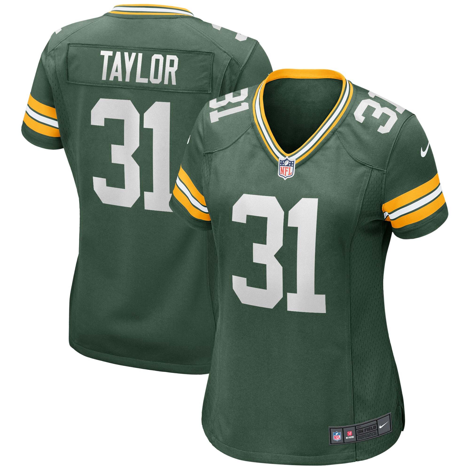 Jim Taylor Green Bay Packers Women's Game Retired Player Jersey - Green cheap jerseys for sale - CheapJerseys.Shop