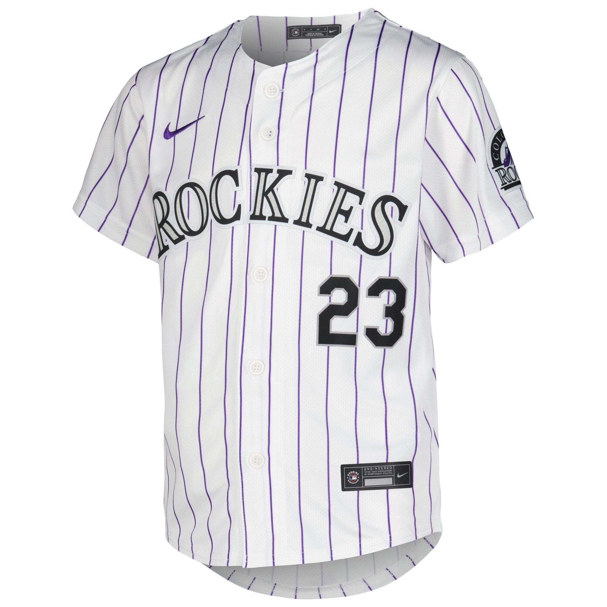 Kris Bryant Colorado Rockies Youth Home Limited Player Jersey - White cheap jerseys for sale - CheapJerseys.Shop