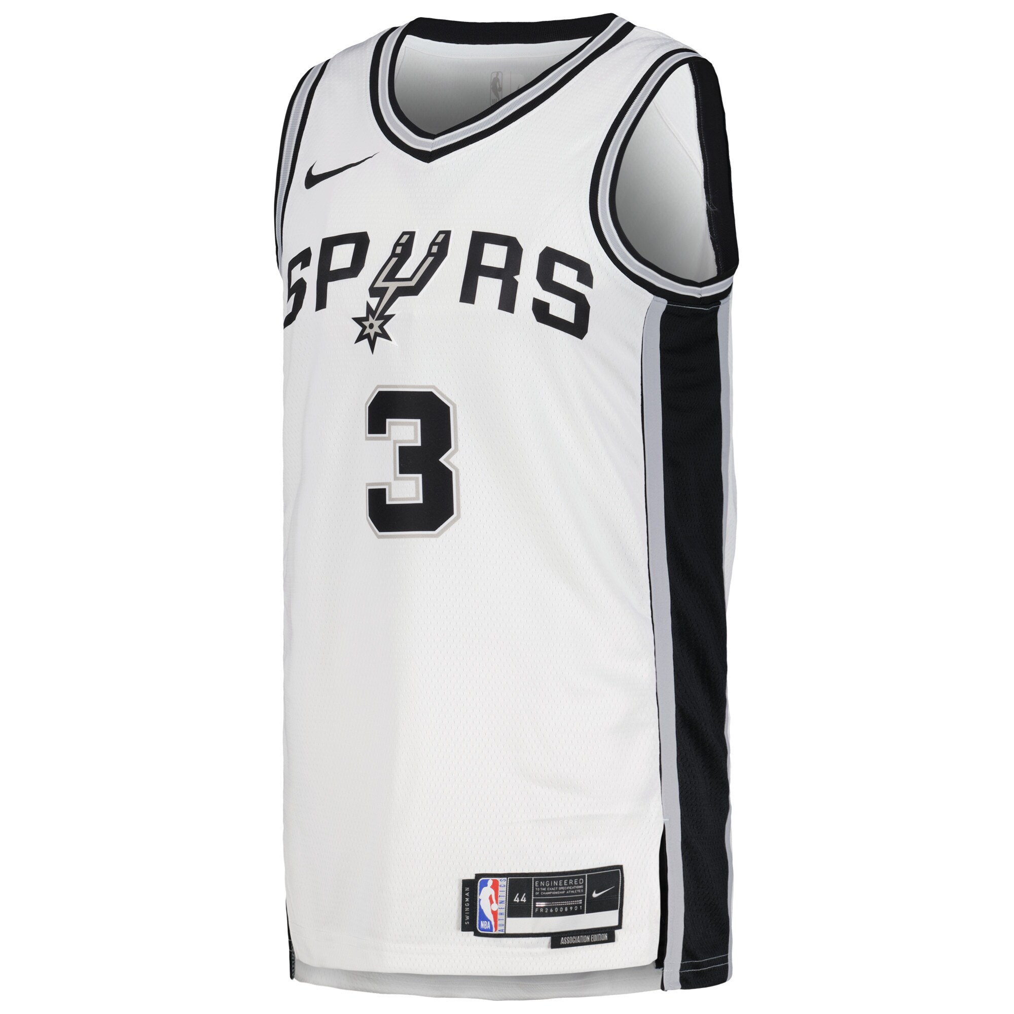 Keldon Johnson San Antonio Spurs Unisex Swingman Jersey - Association Edition - White cheap jerseys for sale - CheapJerseys.Shop