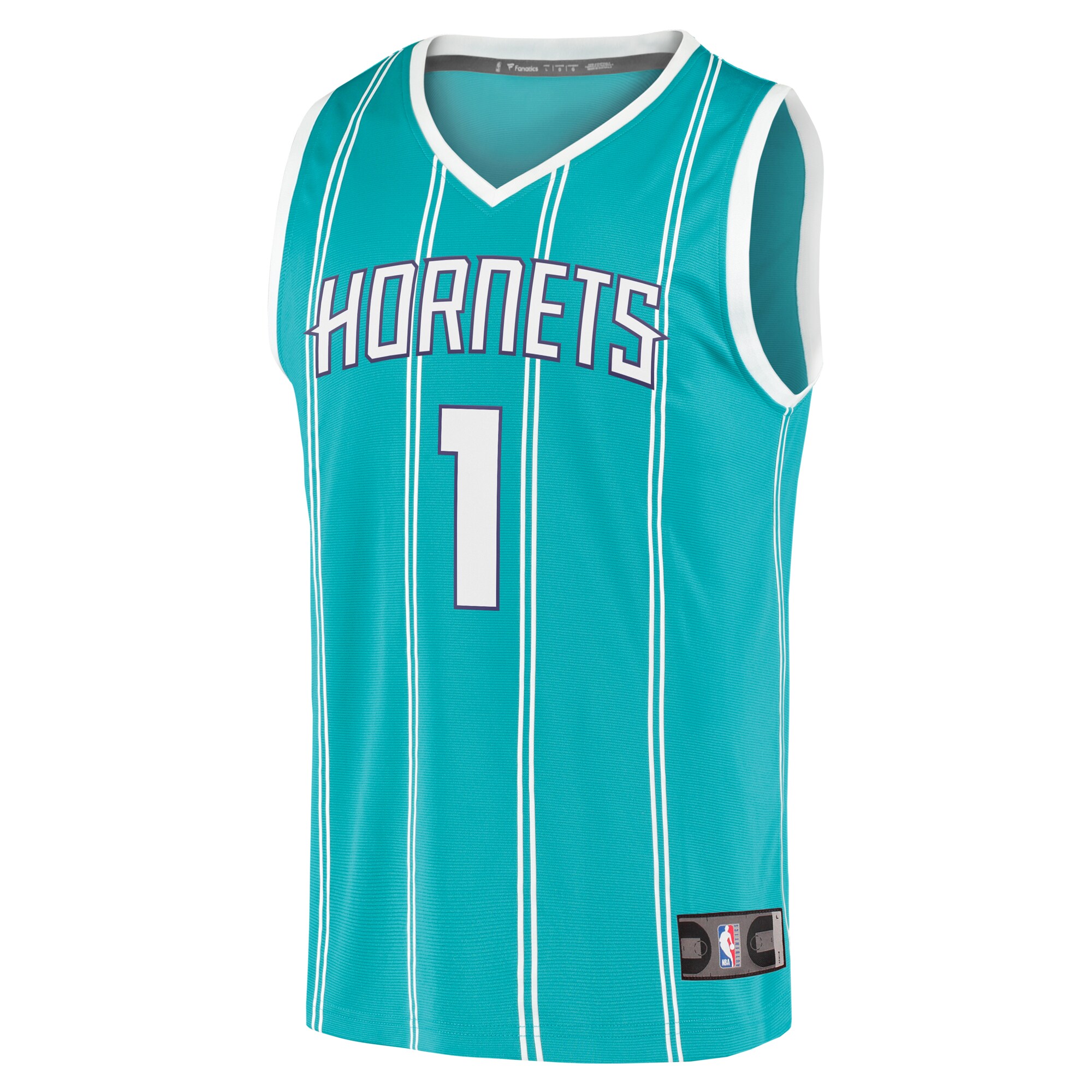 LaMelo Ball Charlotte Hornets Fanatics Youth Fast Break Player Jersey - Icon Edition - Teal cheap jerseys for sale - CheapJerseys.Shop