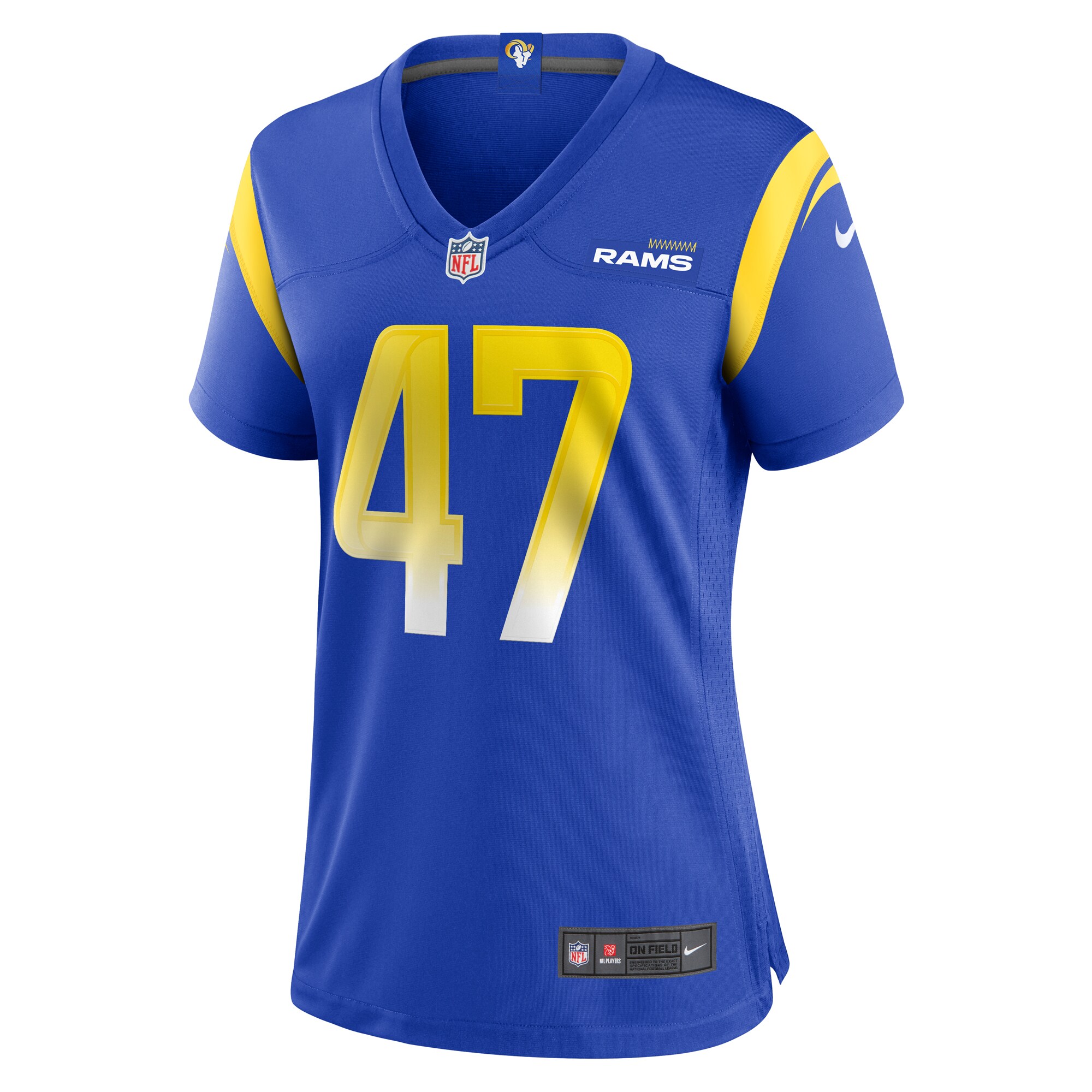 Alex Ward Los Angeles Rams Women's Home Game Jersey - Royal cheap jerseys for sale - CheapJerseys.Shop