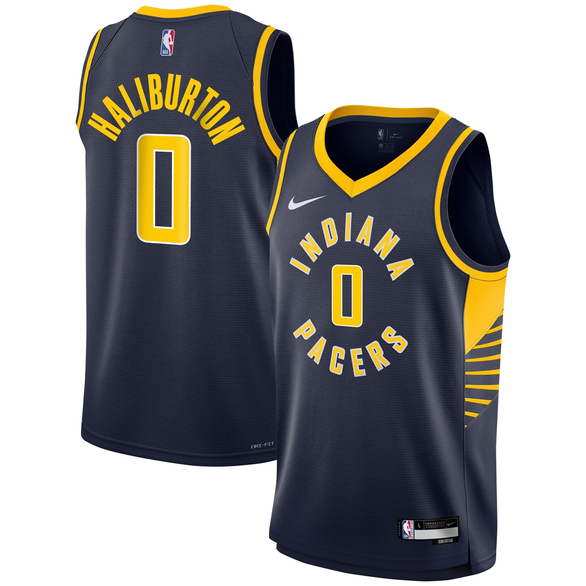 Tyrese Haliburton Indiana Pacers Youth Swingman Jersey - Icon Edition - Navy cheap jerseys for sale - CheapJerseys.Shop