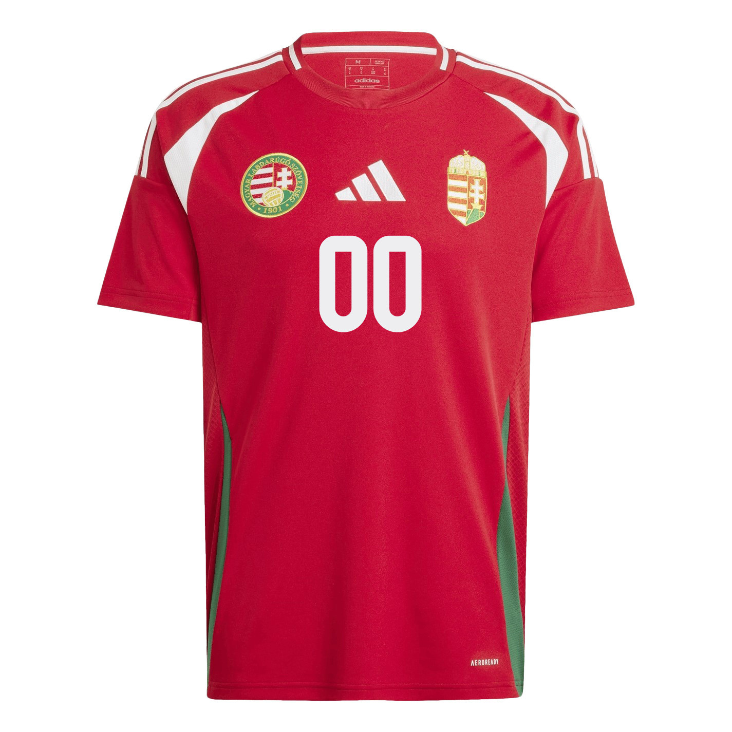 Hungary National Team 2024/25 Custom Home Men Jersey - Red cheap jerseys for sale - CheapJerseys.Shop