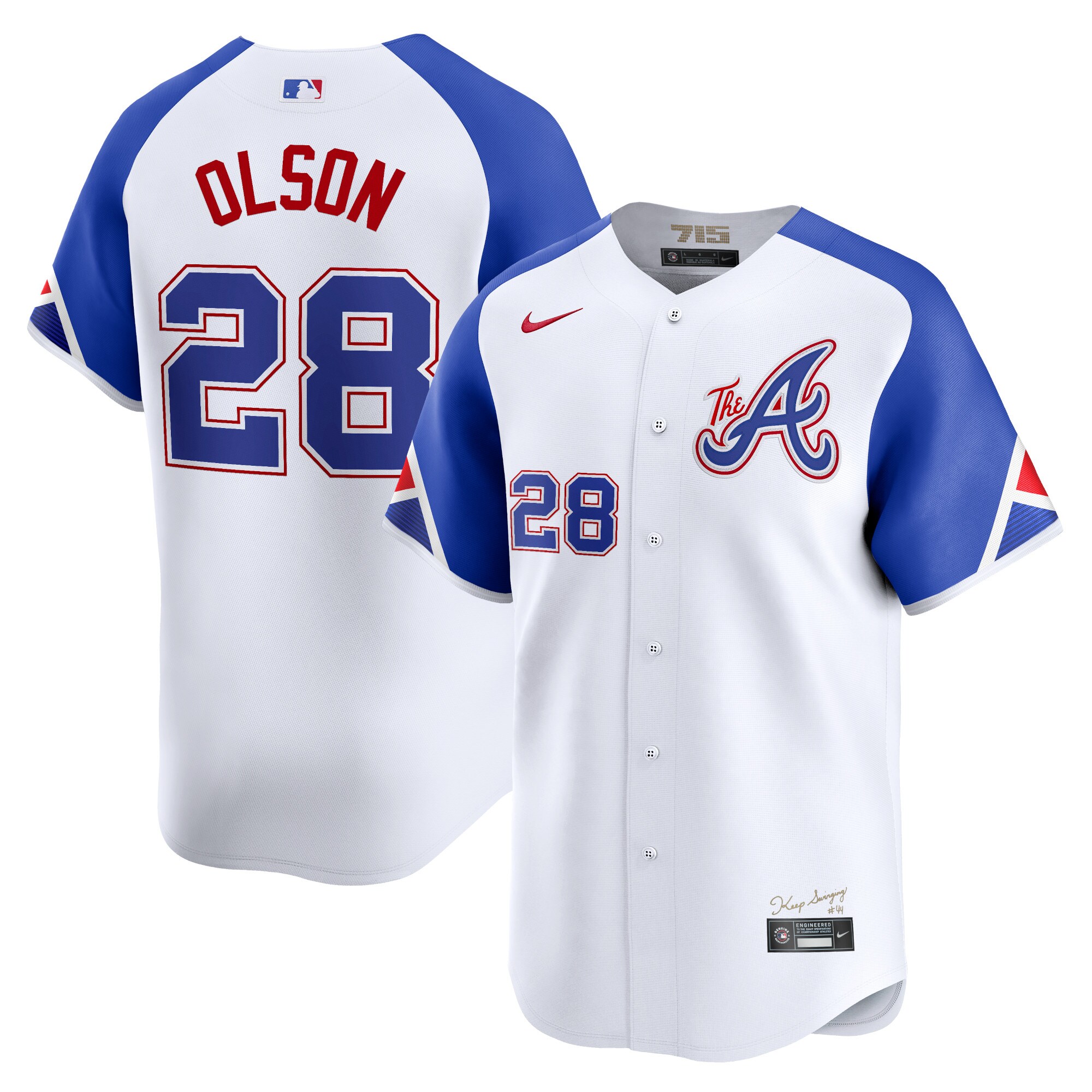 Matt Olson Atlanta Braves City Connect Limited Player Jersey - White cheap jerseys for sale - CheapJerseys.Shop