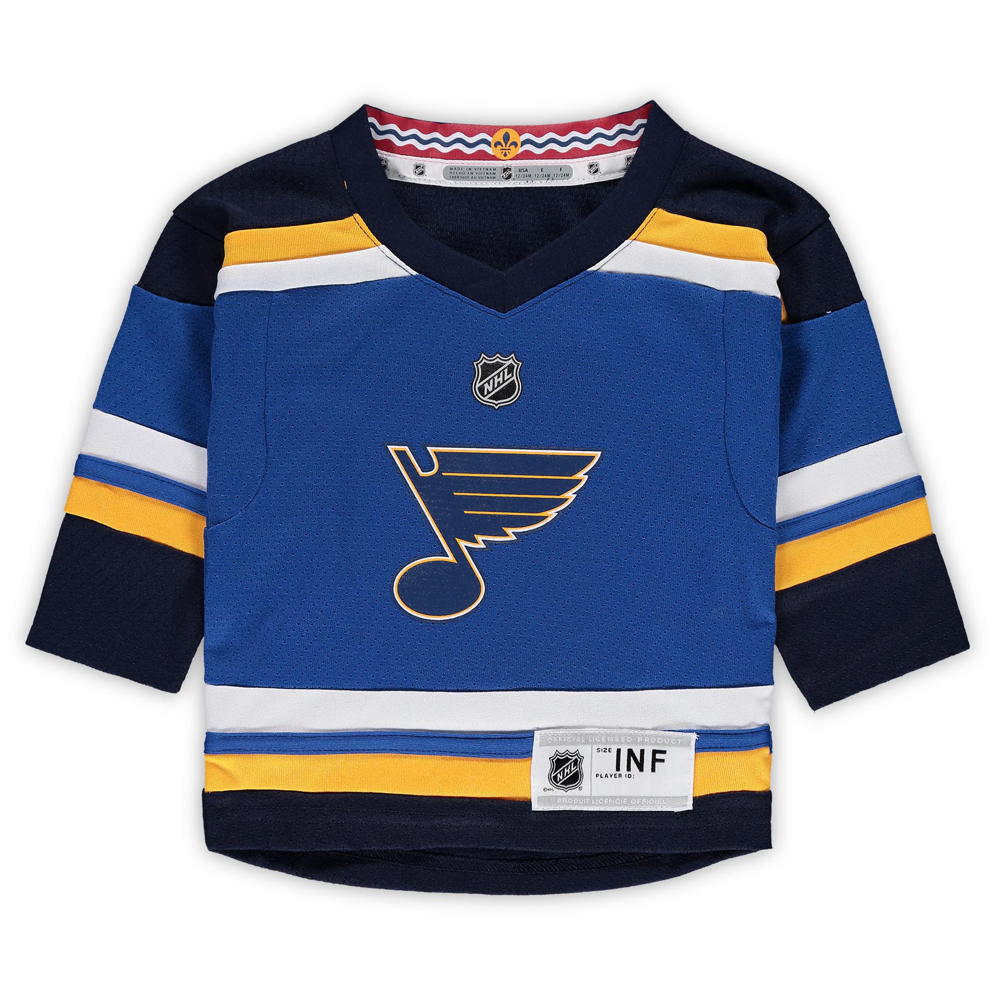 Jordan Binnington St. Louis Blues Infant Home Replica Player Jersey - Blue cheap jerseys for sale - CheapJerseys.Shop