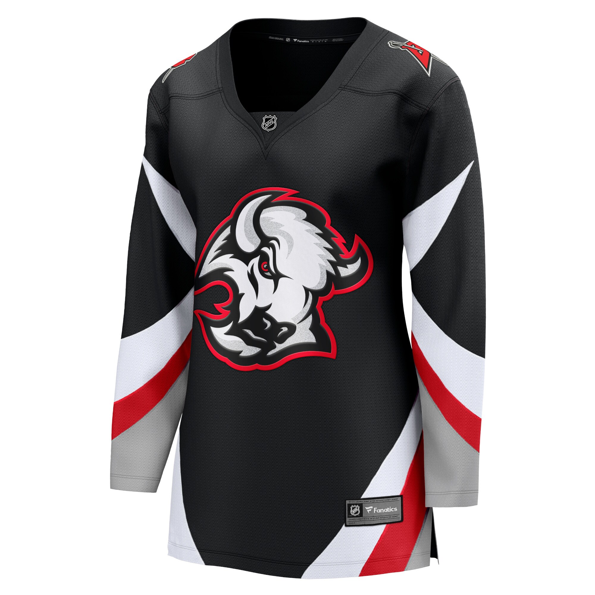 Buffalo Sabres Fanatics Women's Alternate Premier Breakaway Blank Jersey - Black cheap jerseys for sale - CheapJerseys.Shop