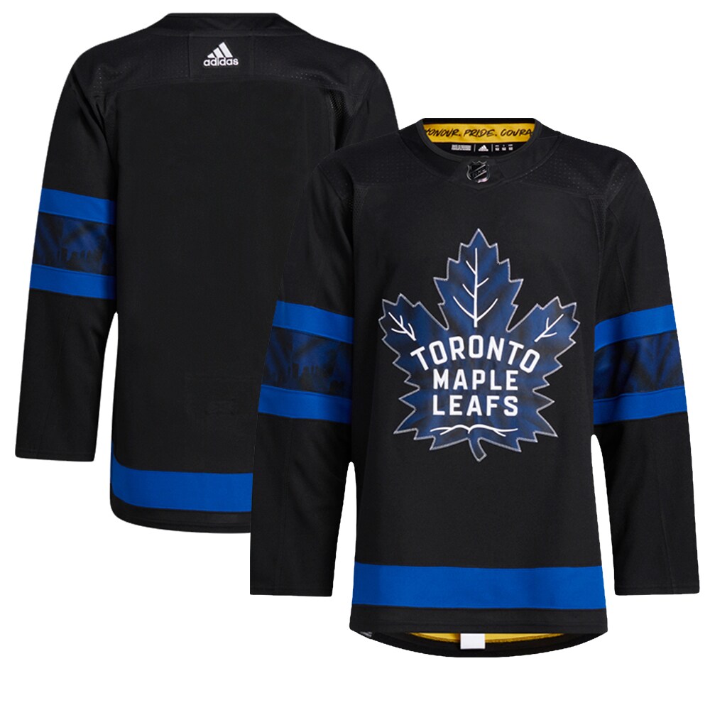 Authentic Toronto Maple Leafs x drew house Alternate Blank Jersey - Black cheap jerseys for sale - CheapJerseys.Shop