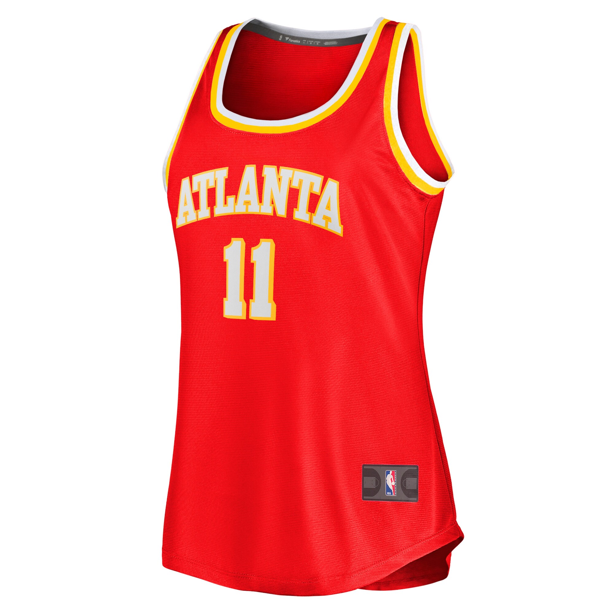 Trae Young Atlanta Hawks Fanatics Women's Fast Break Tank Jersey - Icon Edition - Red cheap jerseys for sale - CheapJerseys.Shop