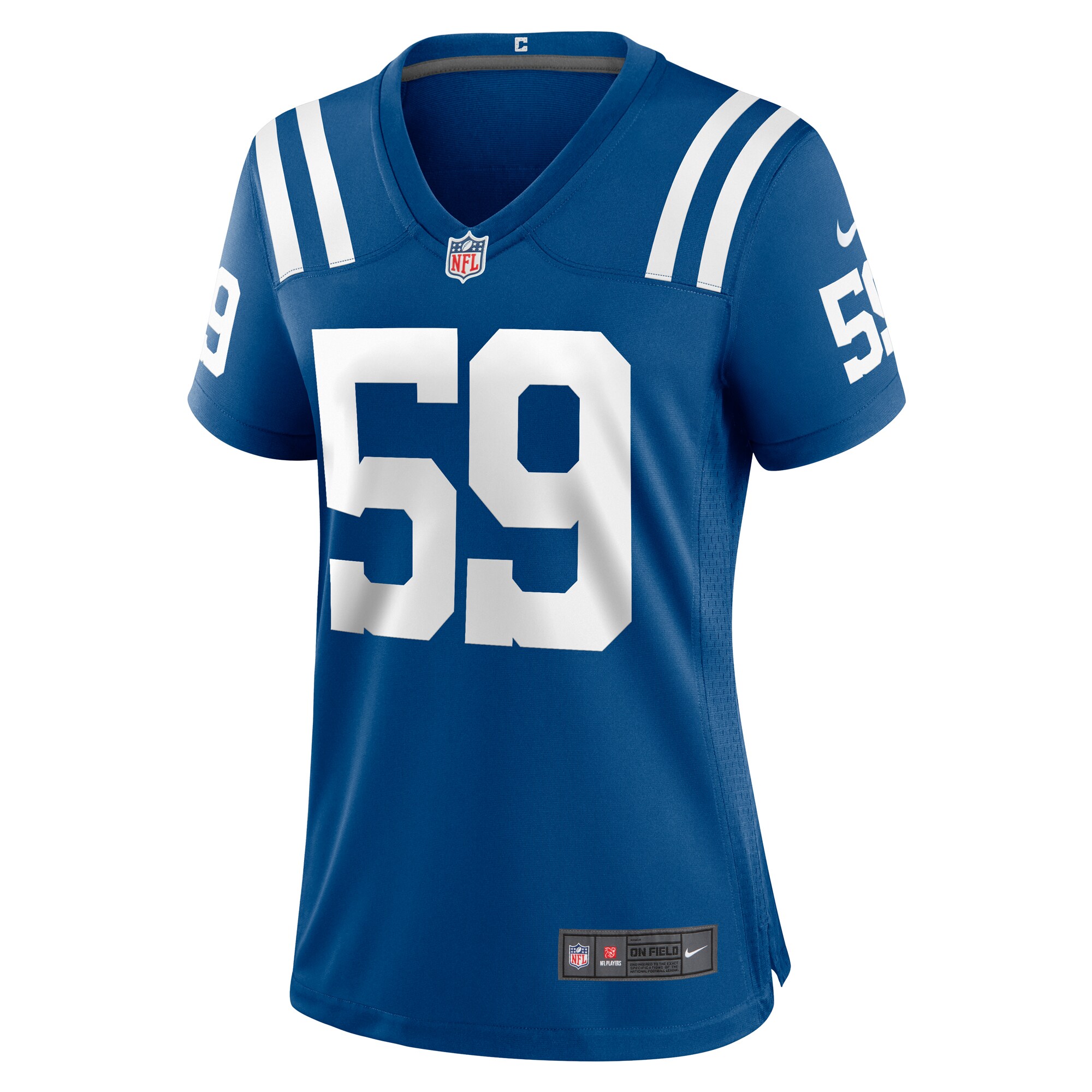 Cameron McGrone Indianapolis Colts Women's Team Game Jersey - Royal cheap jerseys for sale - CheapJerseys.Shop