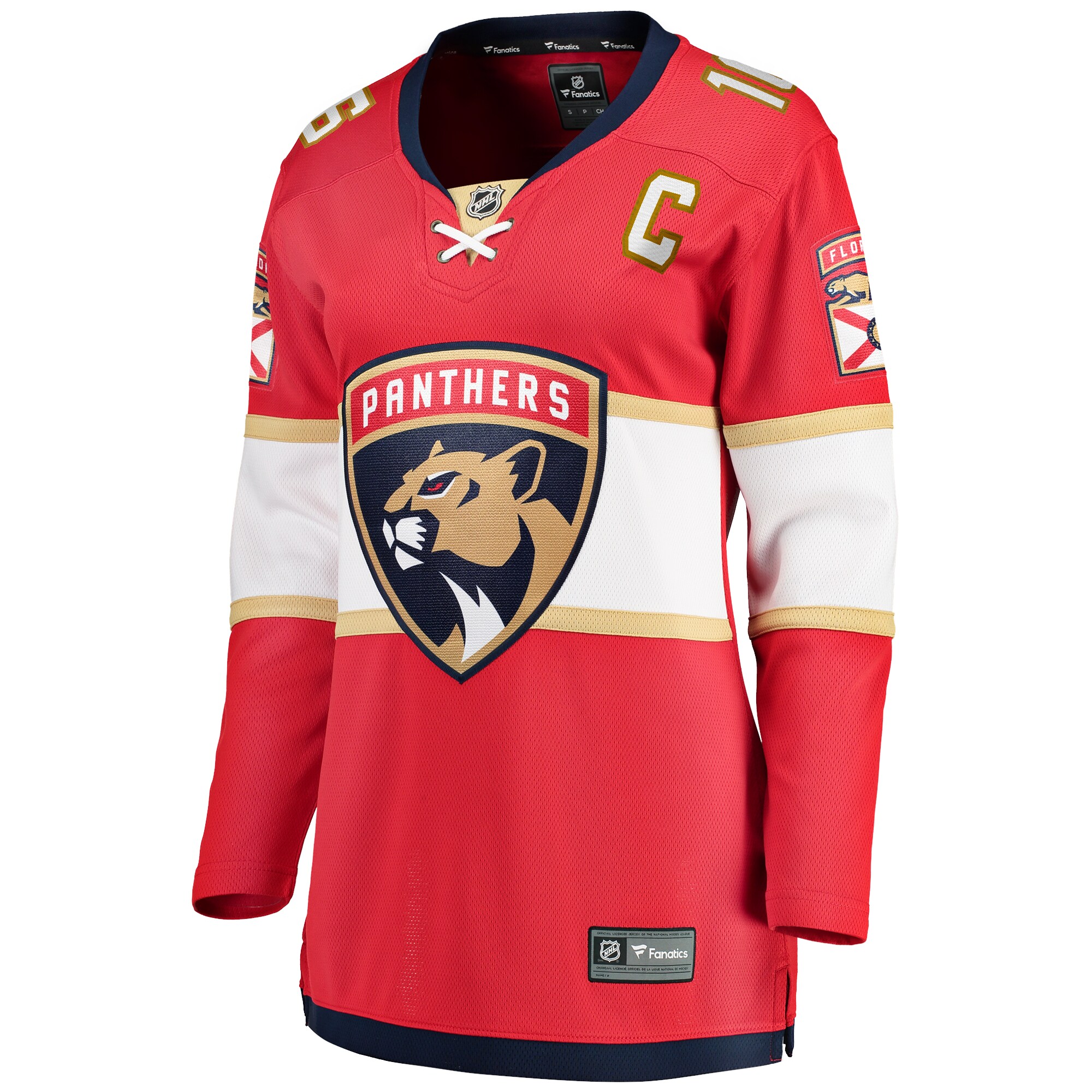 Aleksander Barkov Florida Panthers Fanatics Women's Captain Patch Home Breakaway Player Jersey - Red cheap jerseys for sale - CheapJerseys.Shop