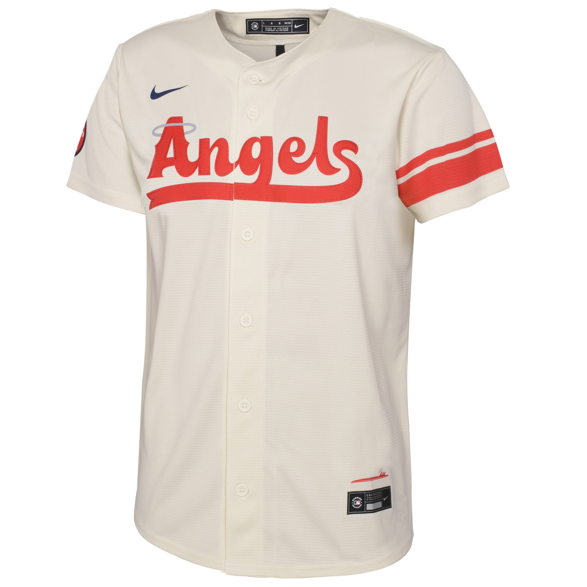 Los Angeles Angels Youth City Connect Replica Team Jersey - Cream cheap jerseys for sale - CheapJerseys.Shop