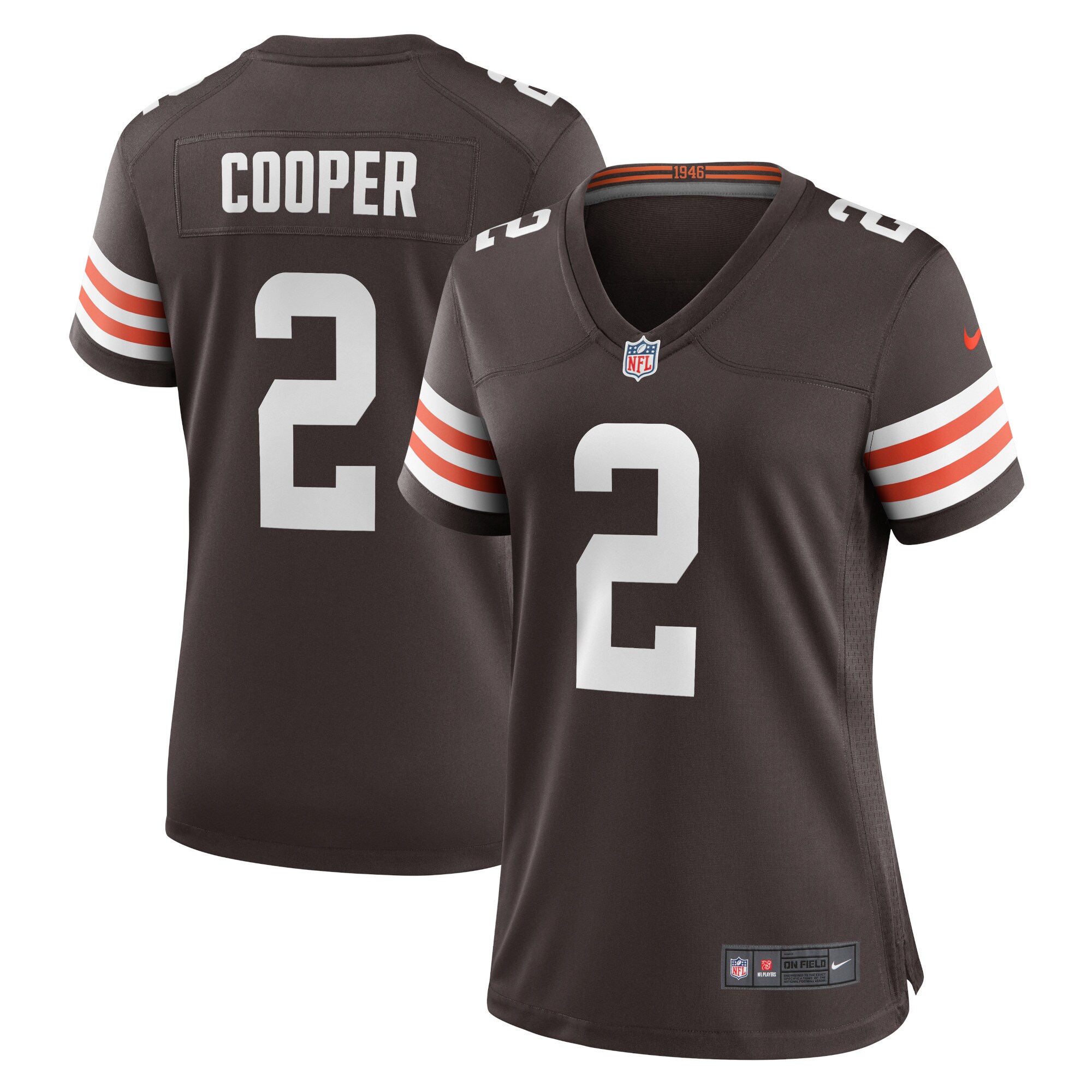 Amari Cooper Cleveland Browns Women's Game Jersey - Brown cheap jerseys for sale - CheapJerseys.Shop