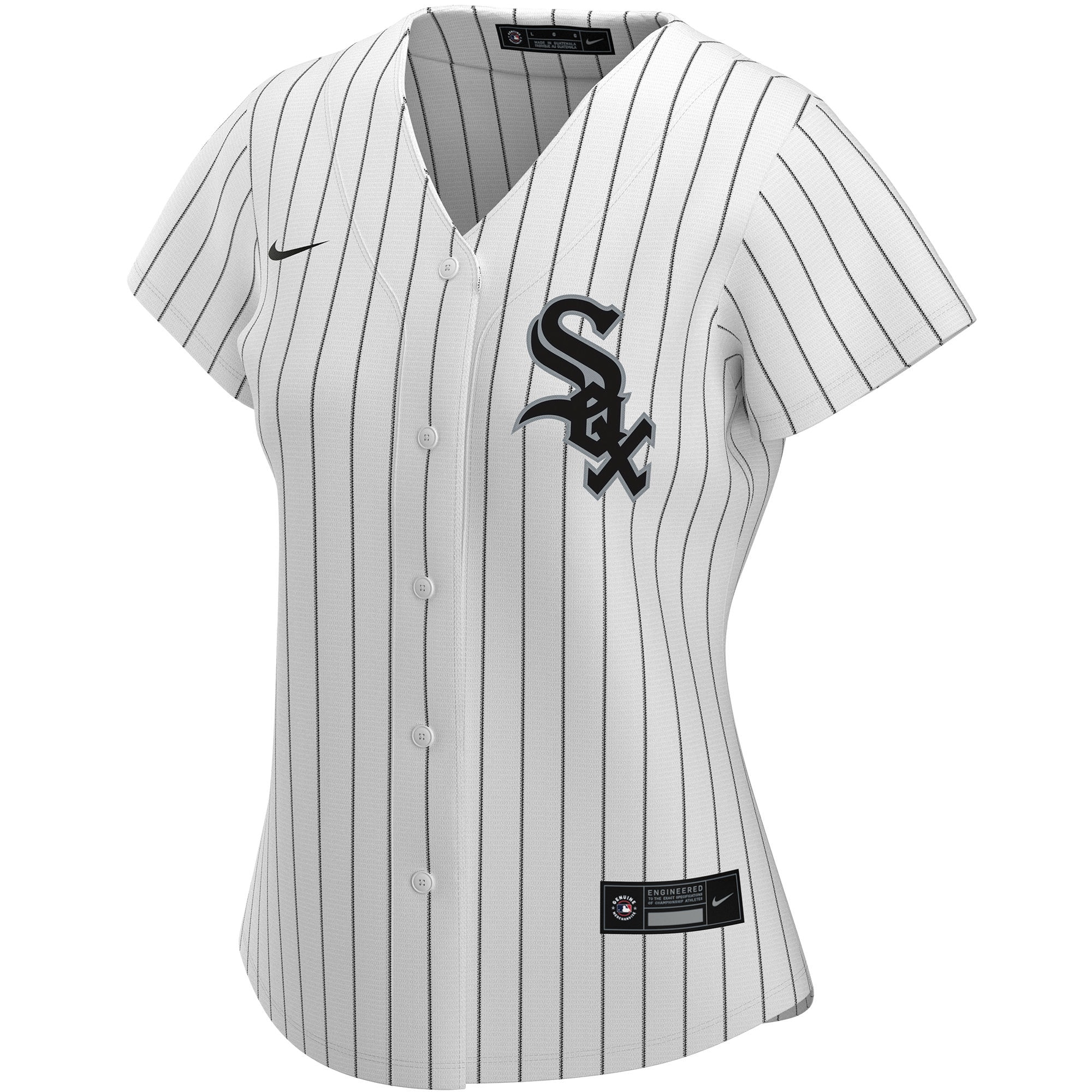 Chicago White Sox Women's Home Replica Custom Jersey - White cheap jerseys for sale - CheapJerseys.Shop