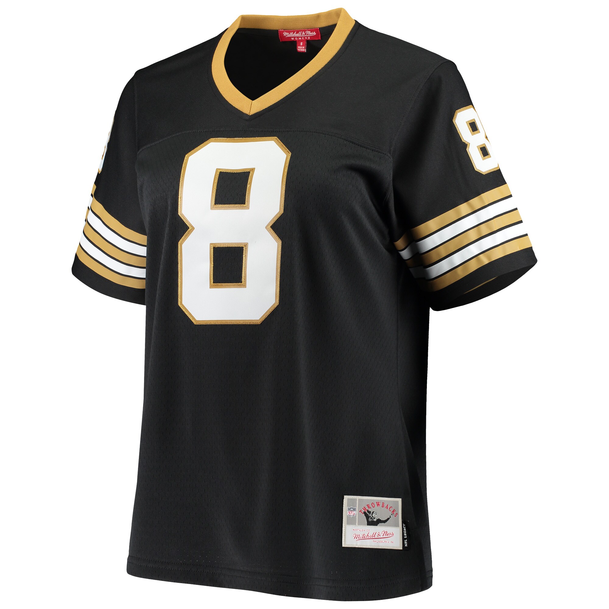Archie Manning New Orleans Saints Mitchell & Ness Women's 1979 Legacy Replica Jersey - Black cheap jerseys for sale - CheapJerseys.Shop