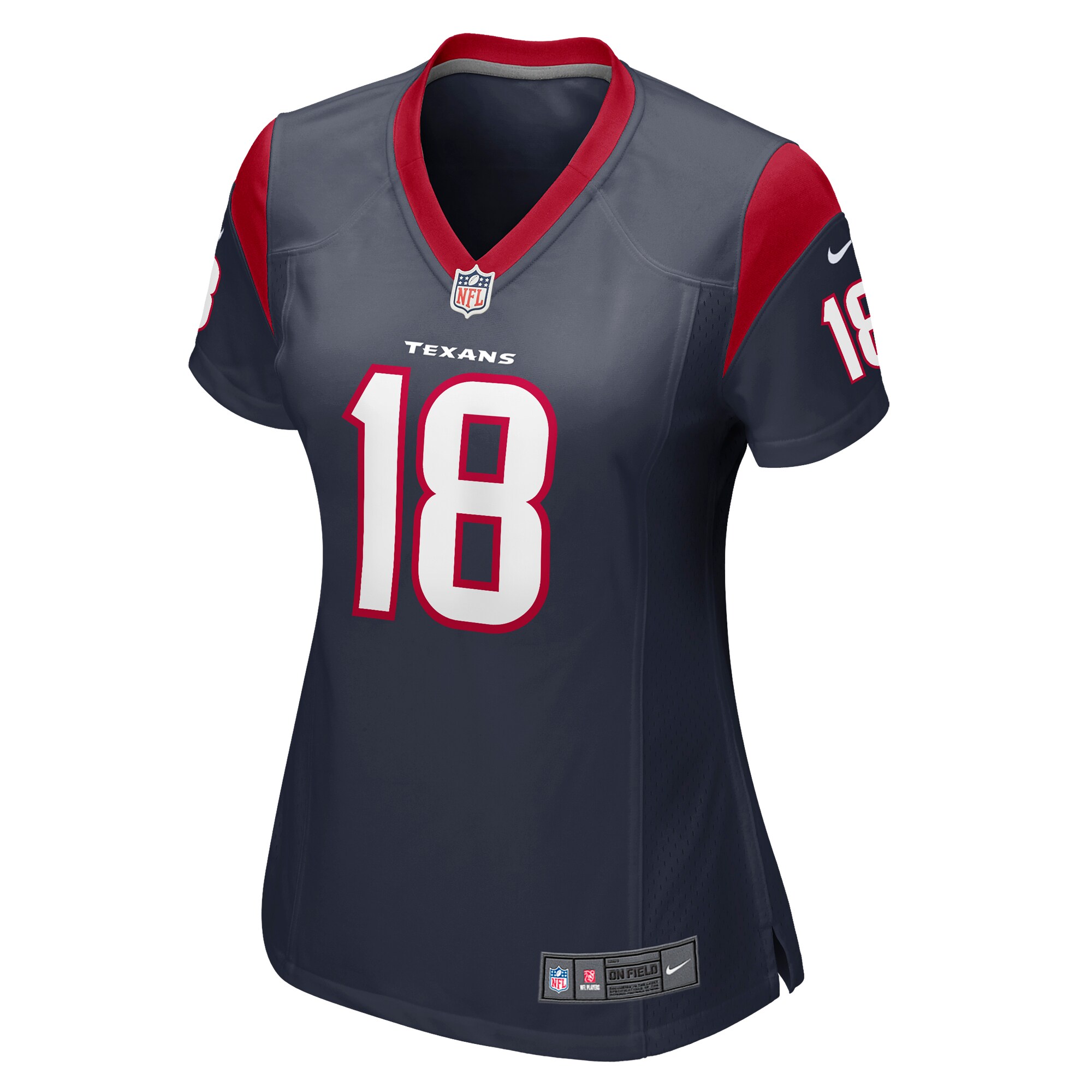 Case Keenum Houston Texans Women's Team Game Jersey - Navy cheap jerseys for sale - CheapJerseys.Shop