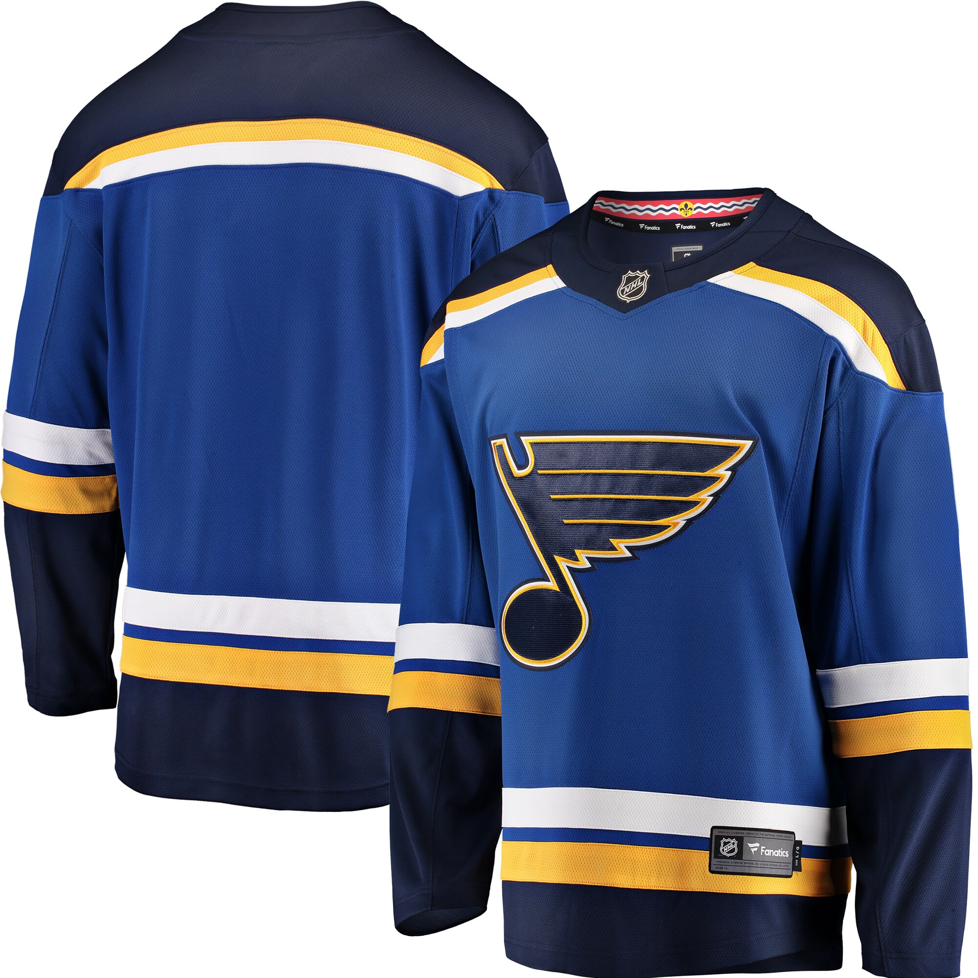 St. Louis Blues Fanatics Breakaway Home Jersey - Blue cheap jerseys for sale - CheapJerseys.Shop