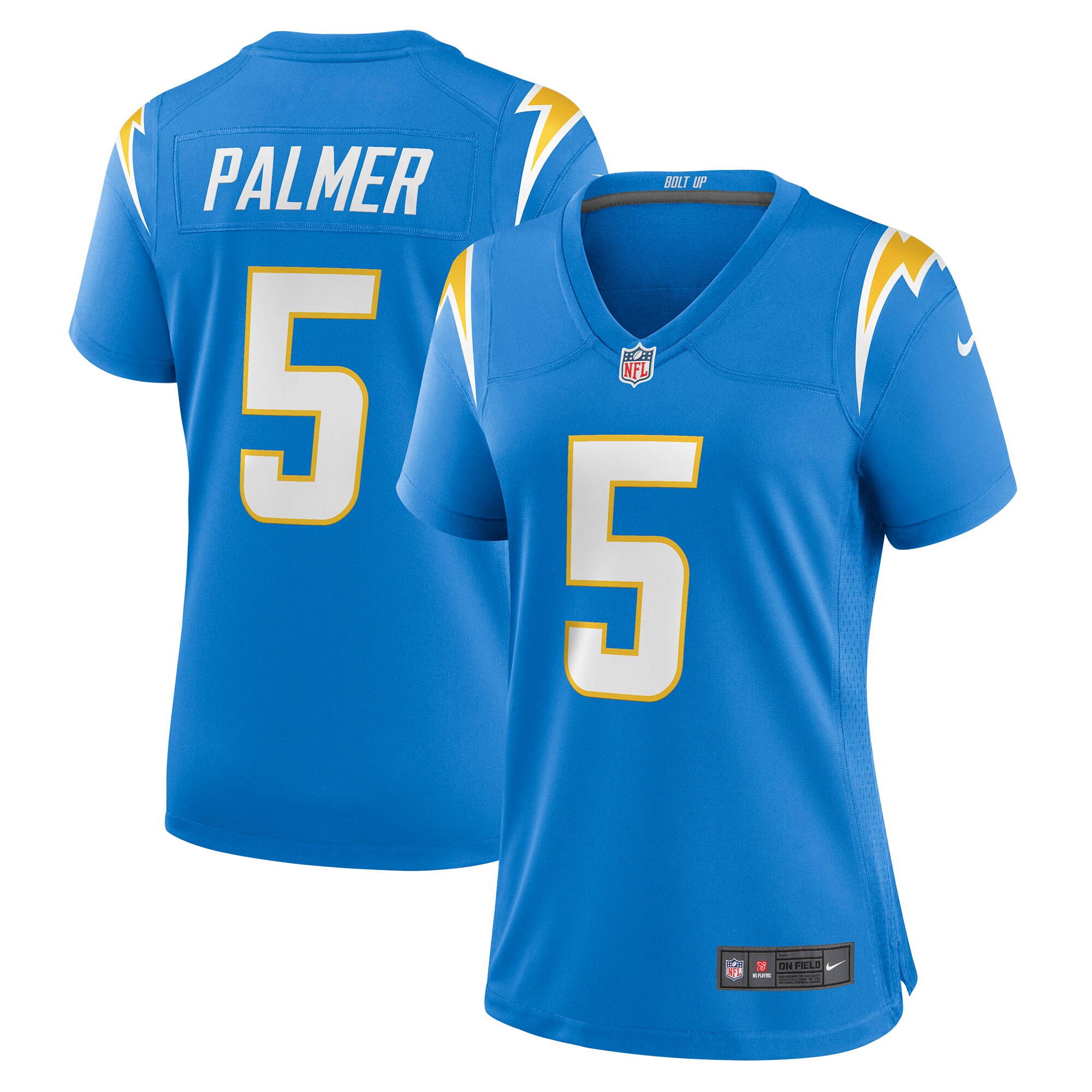 Joshua Palmer Los Angeles Chargers Women's Game Player Jersey - Powder Blue cheap jerseys for sale - CheapJerseys.Shop