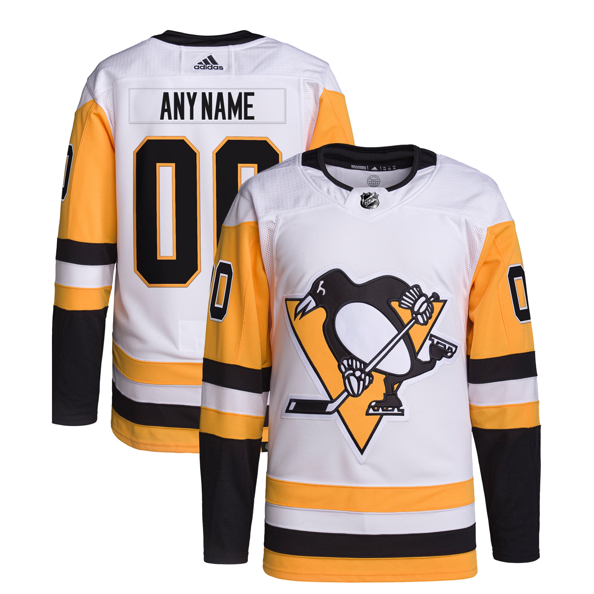 Pittsburgh Penguins Away Primegreen Authentic Custom Jersey - White cheap jerseys for sale - CheapJerseys.Shop