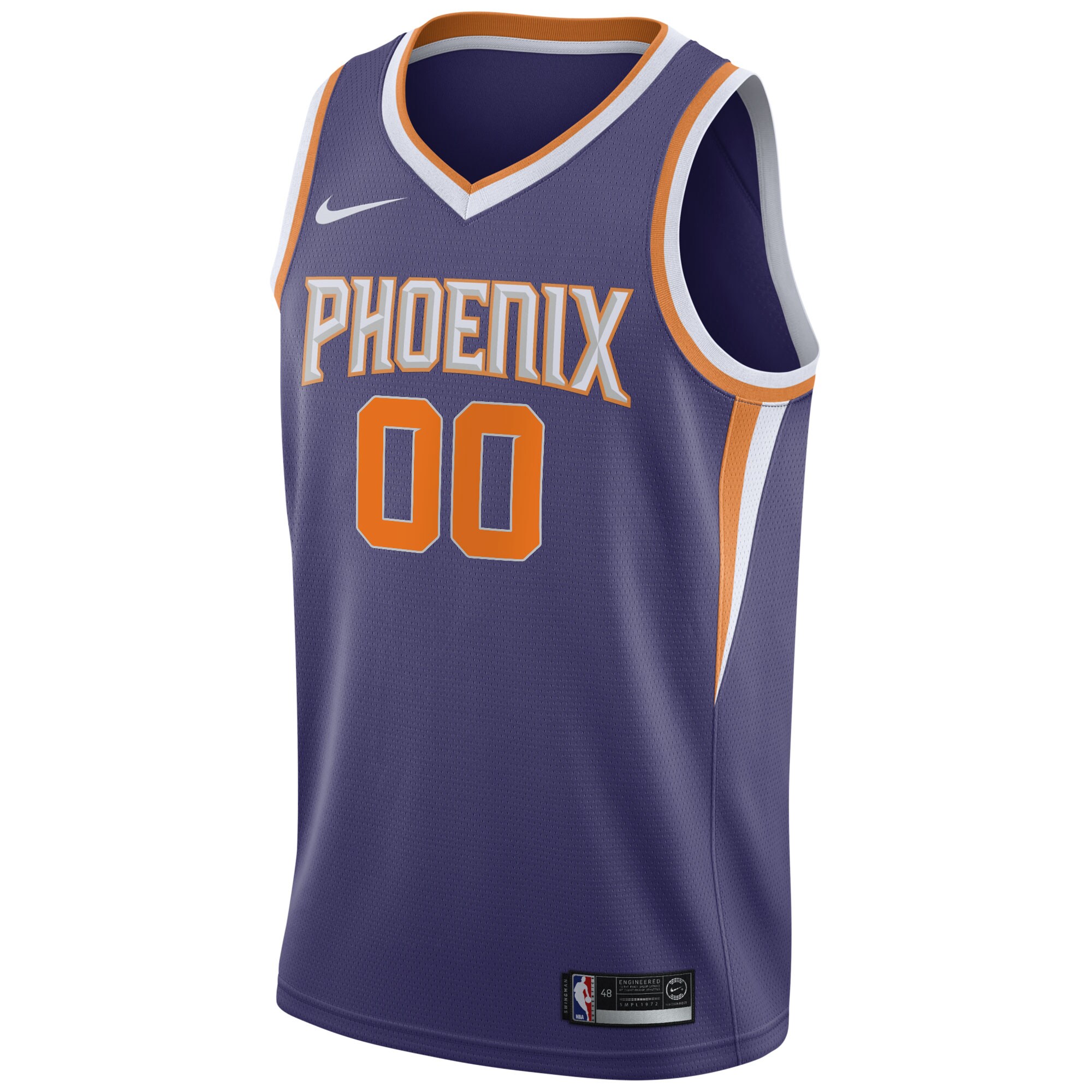 Phoenix Suns 2020\/21 Swingman Custom Jersey - Icon Edition - Purple cheap jerseys for sale - CheapJerseys.Shop