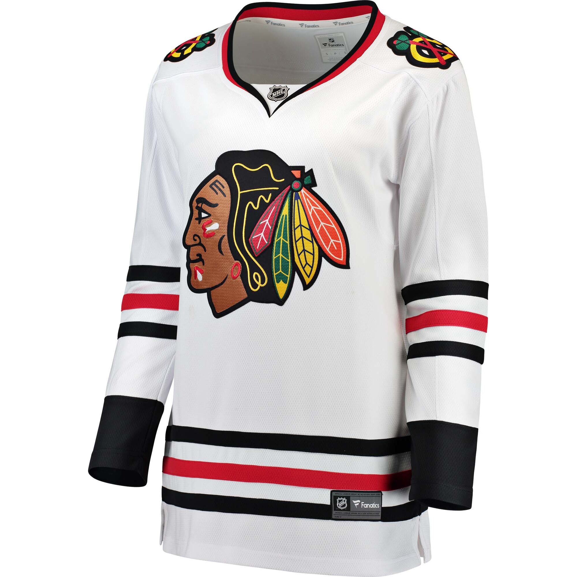 Chicago Blackhawks Fanatics Women's Away Breakaway Jersey - White cheap jerseys for sale - CheapJerseys.Shop