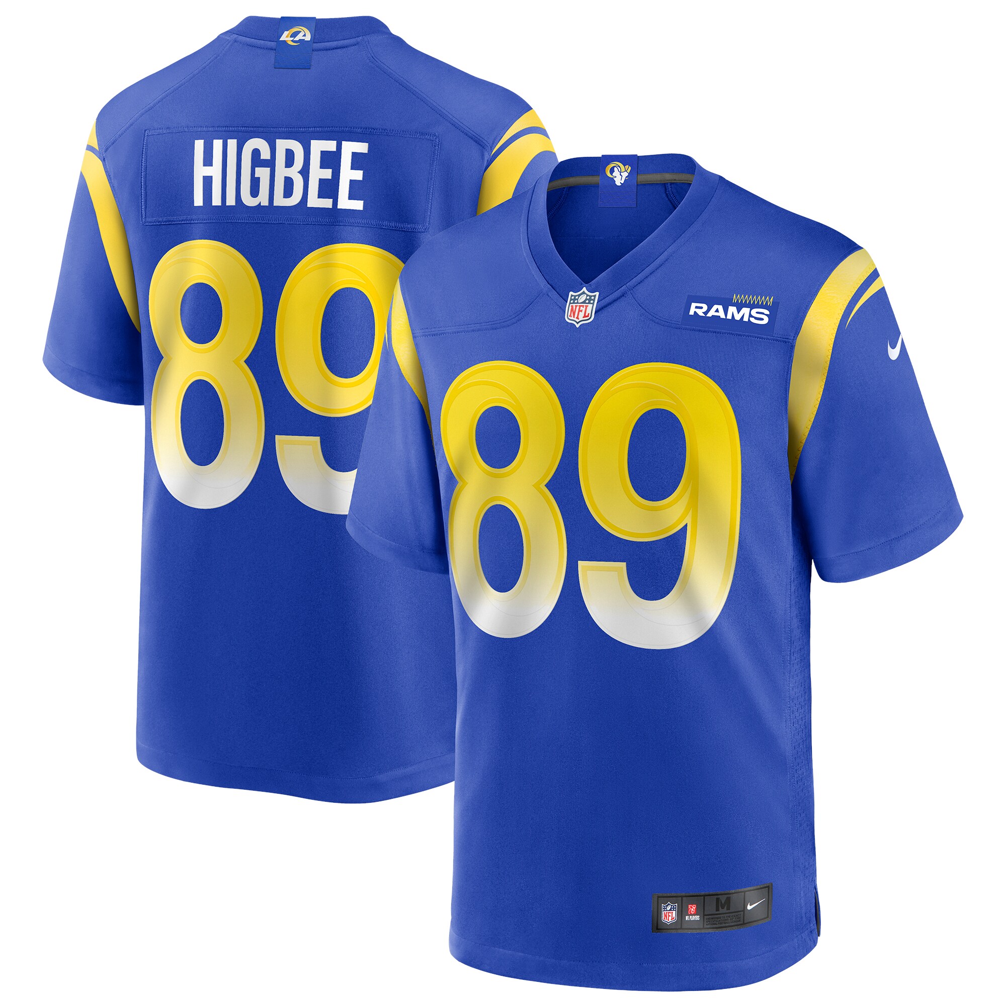 Tyler Higbee Los Angeles Rams Game Player Jersey - Royal cheap jerseys for sale - CheapJerseys.Shop