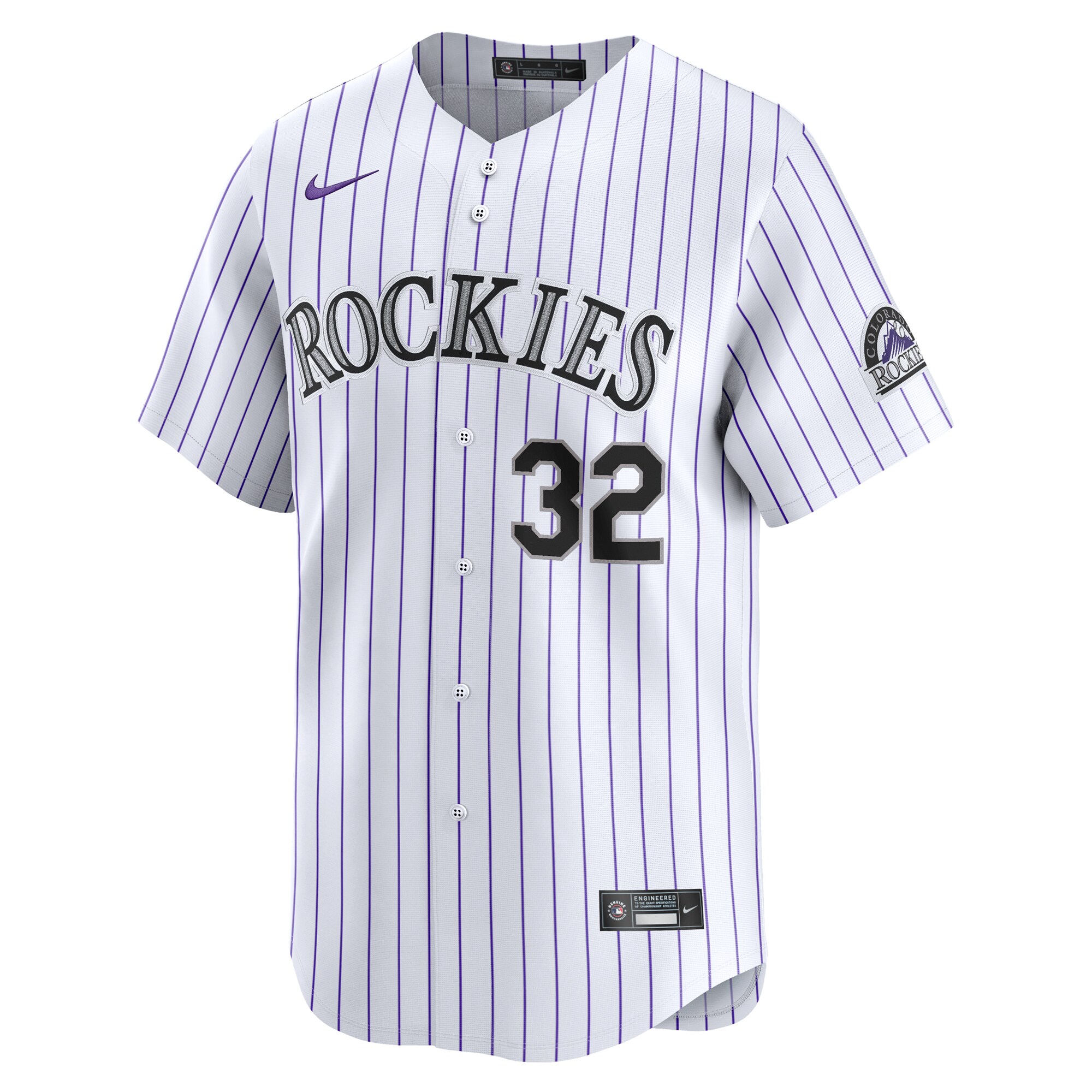 Dakota Hudson Colorado Rockies Home Limited Player Jersey - White cheap jerseys for sale - CheapJerseys.Shop