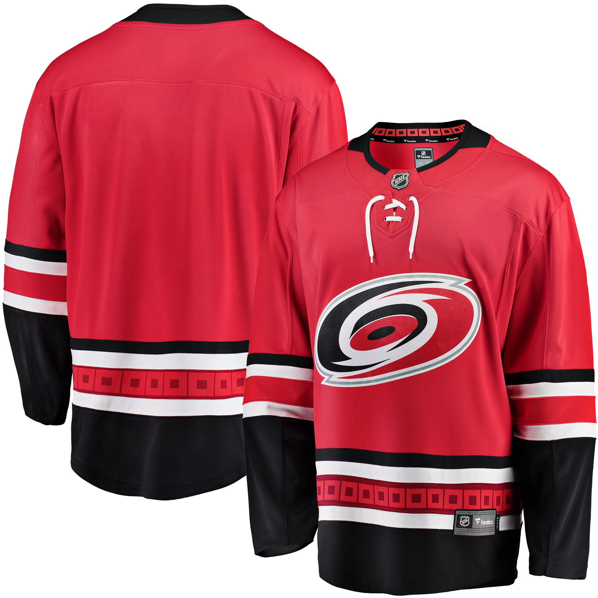 Carolina Hurricanes Fanatics Breakaway Alternate Jersey - Red cheap jerseys for sale - CheapJerseys.Shop