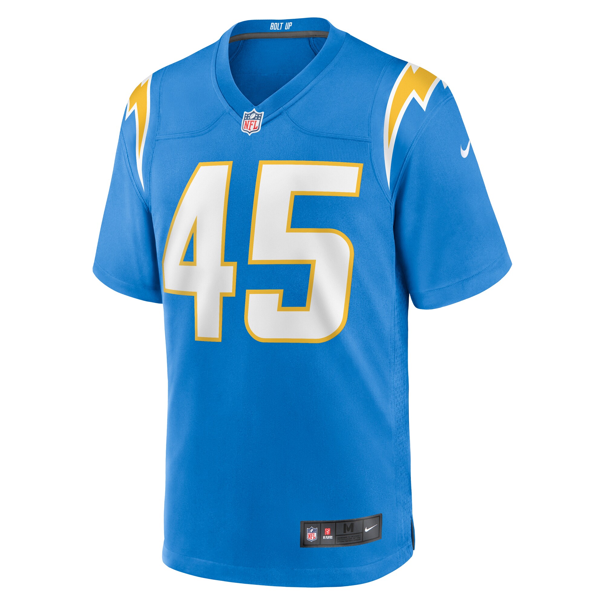 Tuli Tuipulotu Los Angeles Chargers Team Game Jersey - Powder Blue cheap jerseys for sale - CheapJerseys.Shop