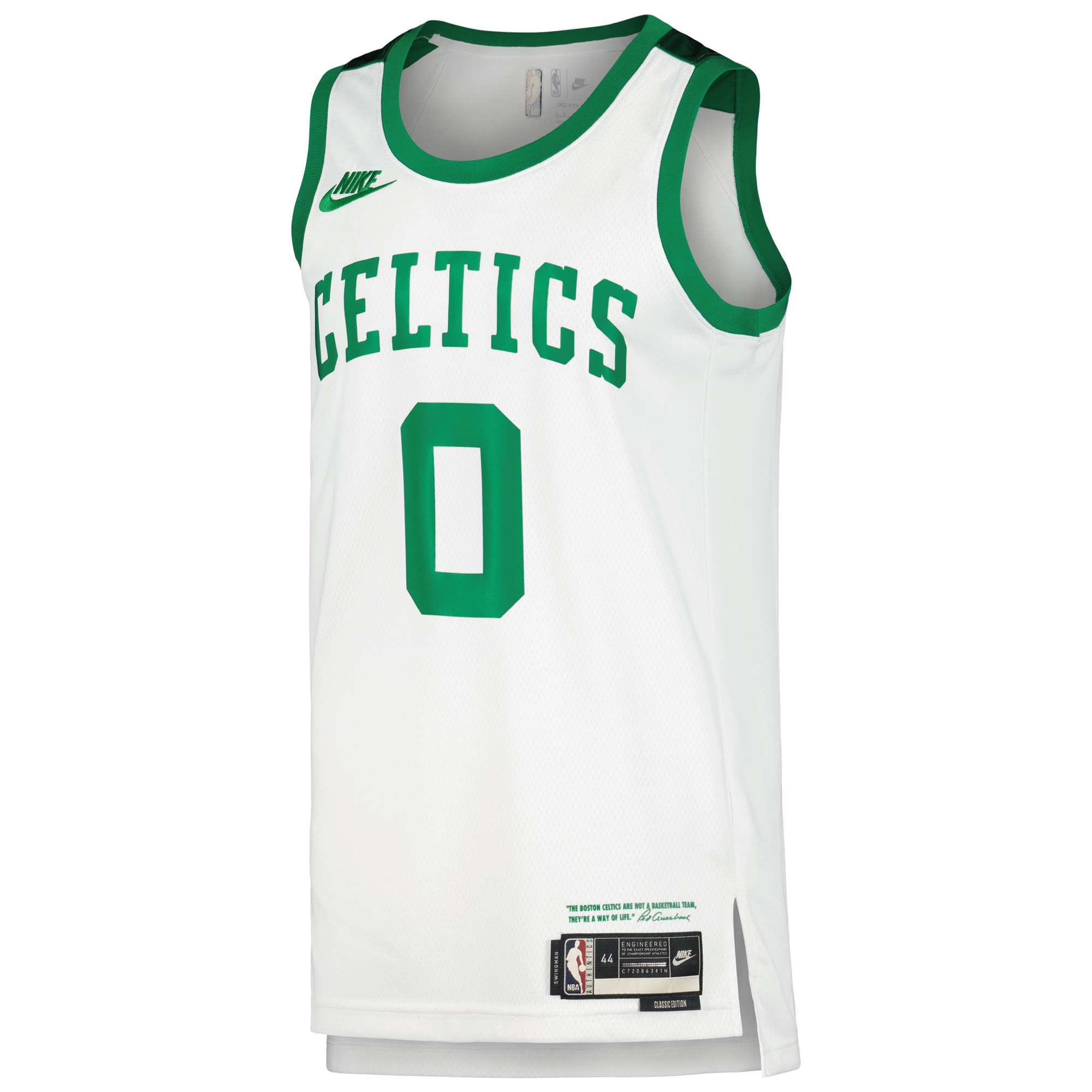 Jayson Tatum Boston Celtics Swingman Player Jersey - Classic Edition - White cheap jerseys for sale - CheapJerseys.Shop