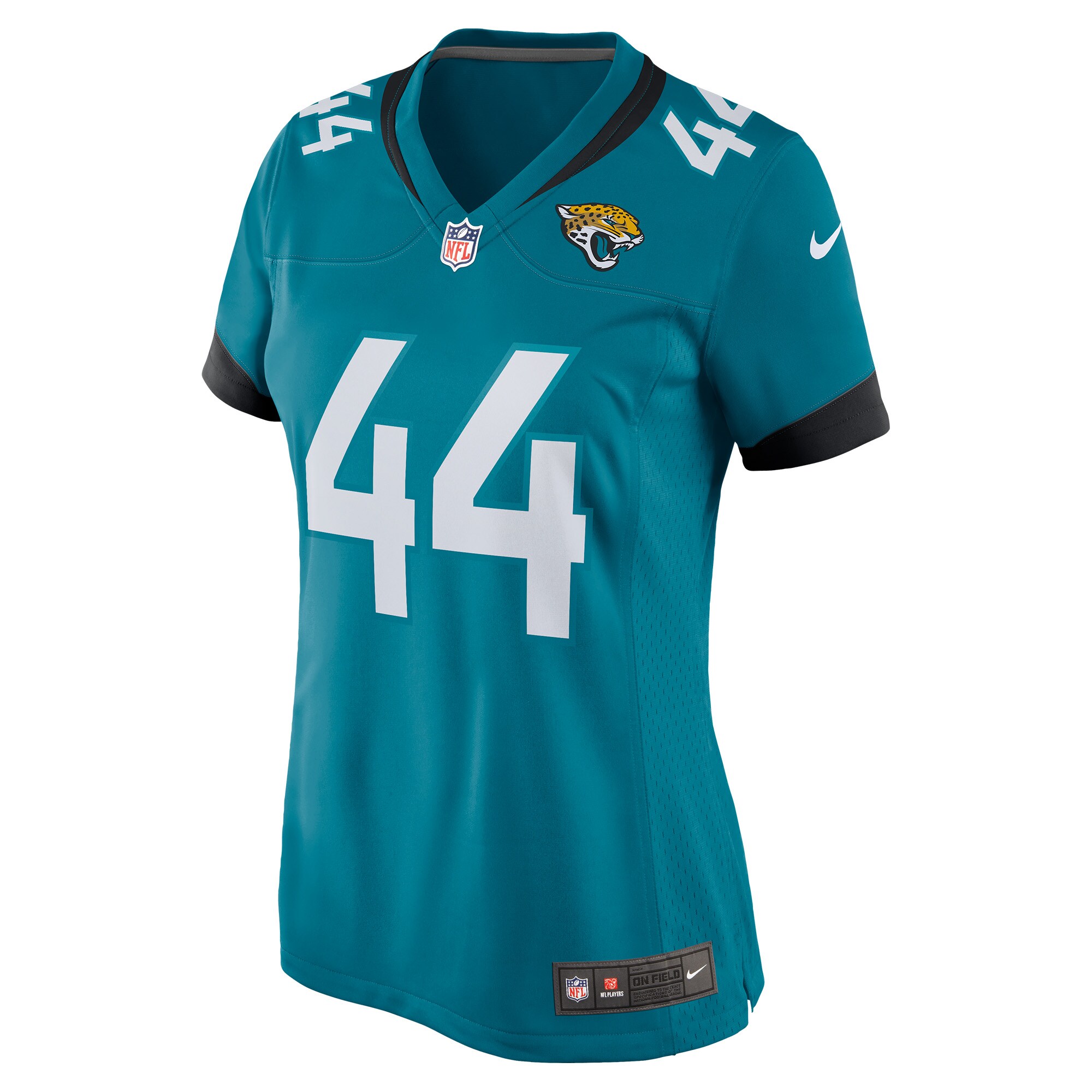 Travon Walker Jacksonville Jaguars Women's Player Jersey - Teal cheap jerseys for sale - CheapJerseys.Shop