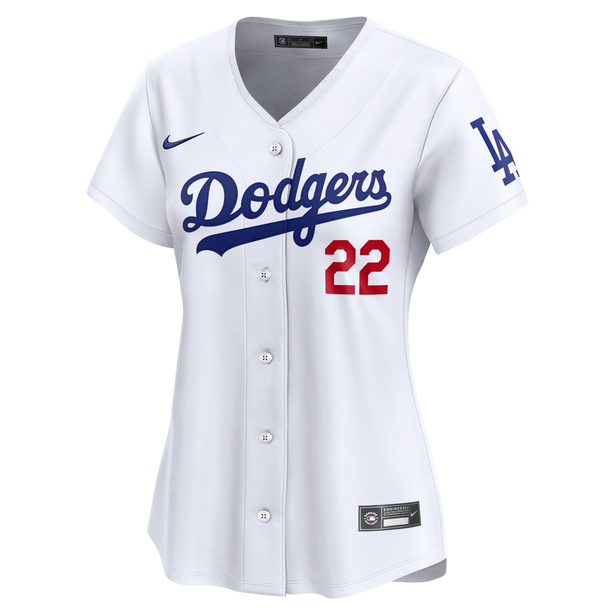 Clayton Kershaw Los Angeles Dodgers Women's Home Limited Player Jersey - White cheap jerseys for sale - CheapJerseys.Shop