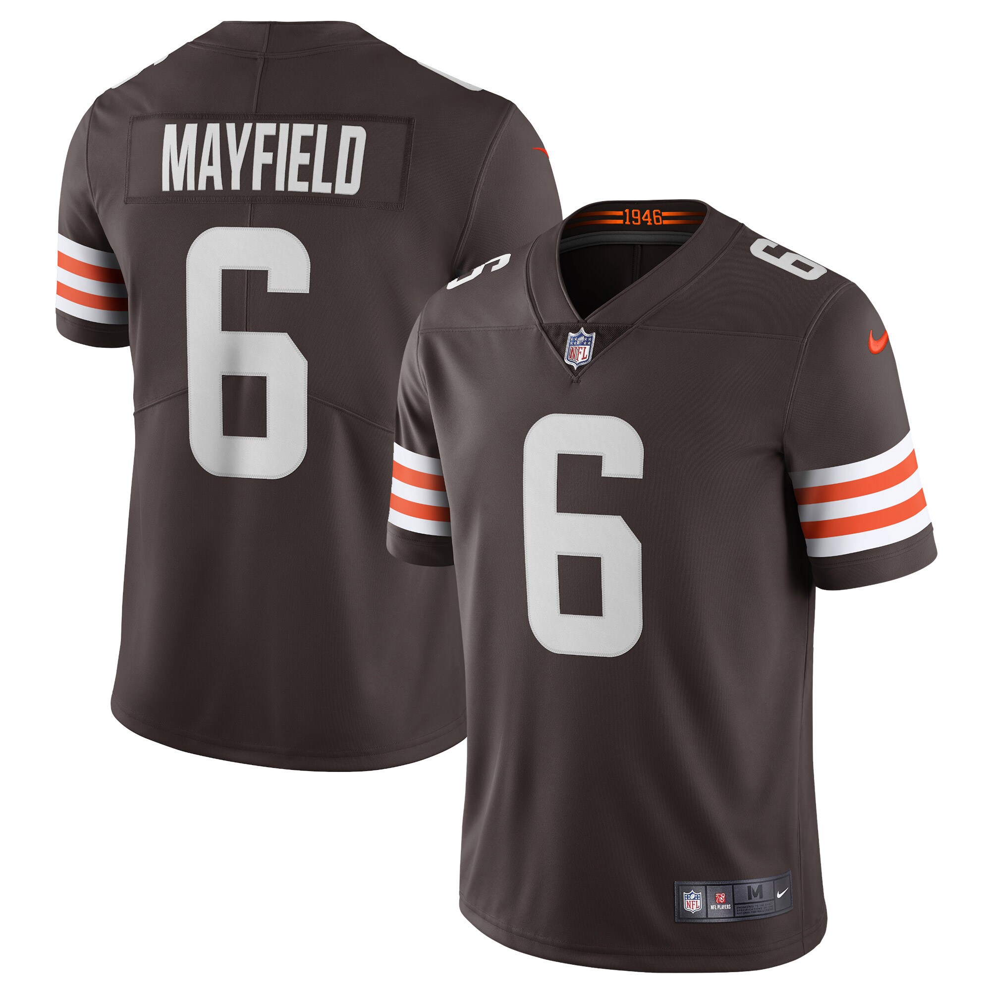 Baker Mayfield Cleveland Browns Vapor Limited Player Jersey - Brown cheap jerseys for sale - CheapJerseys.Shop