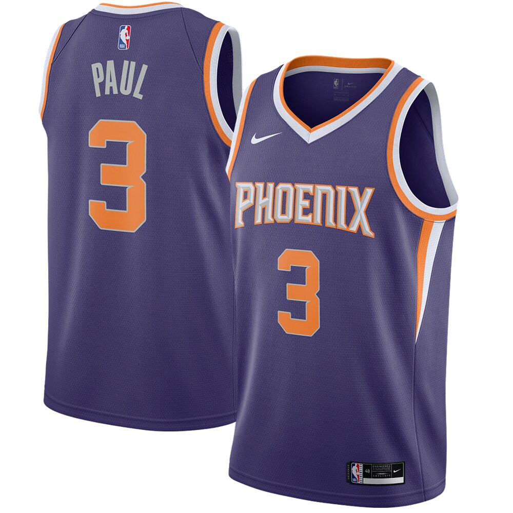 Chris Paul Phoenix Suns 2020\/21 Swingman Jersey Purple - Icon Edition cheap jerseys for sale - CheapJerseys.Shop