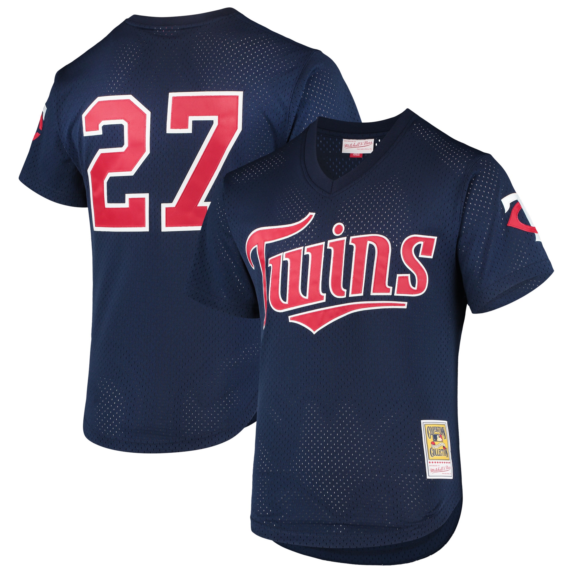 David Ortiz Minnesota Twins Mitchell & Ness 2002 Cooperstown Collection Mesh Batting Practice Jersey - Navy cheap jerseys for sale - CheapJerseys.Shop