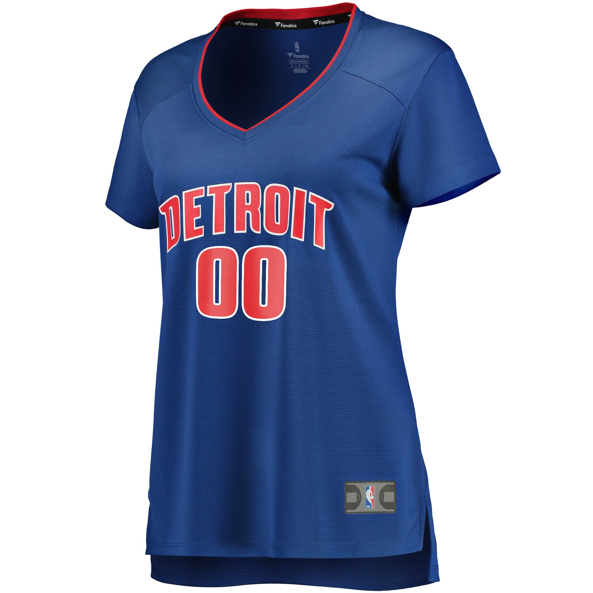 Detroit Pistons Fanatics Women's Fast Break Custom Jersey Royal - Icon Edition cheap jerseys for sale - CheapJerseys.Shop
