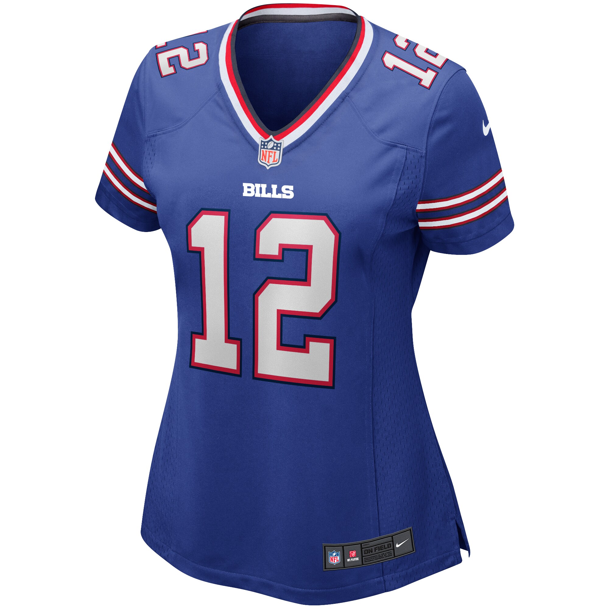 Jim Kelly Buffalo Bills Women's Game Retired Player Jersey - Royal cheap jerseys for sale - CheapJerseys.Shop