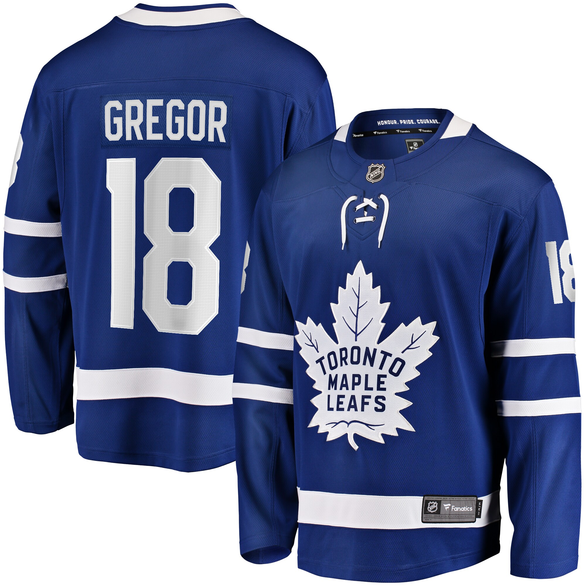 Noah Gregor Toronto Maple Leafs Fanatics Home Premier Breakaway Player Jersey - Blue cheap jerseys for sale - CheapJerseys.Shop