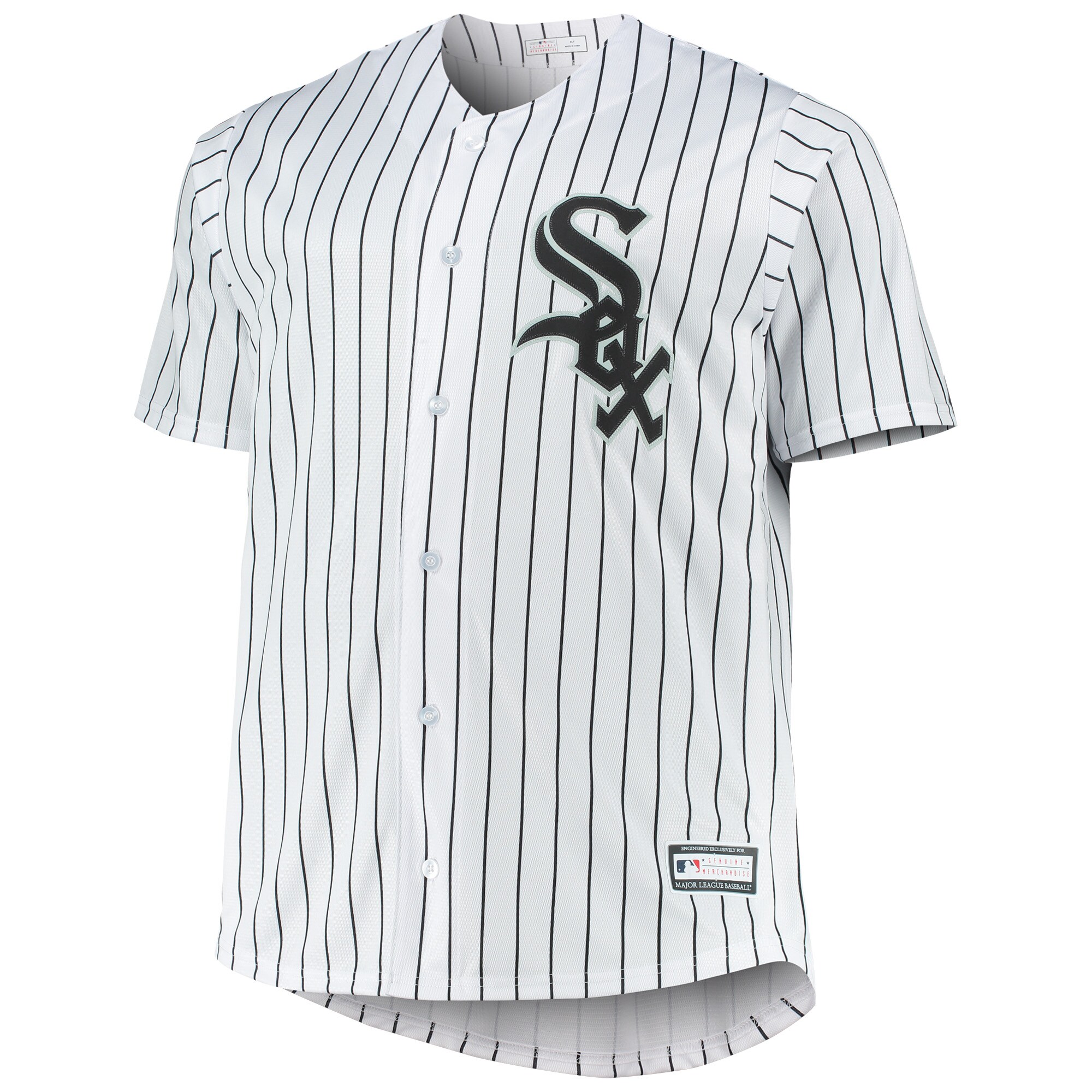 Eloy Jimenez Chicago White Sox Big & Tall Replica Player Jersey - White cheap jerseys for sale - CheapJerseys.Shop
