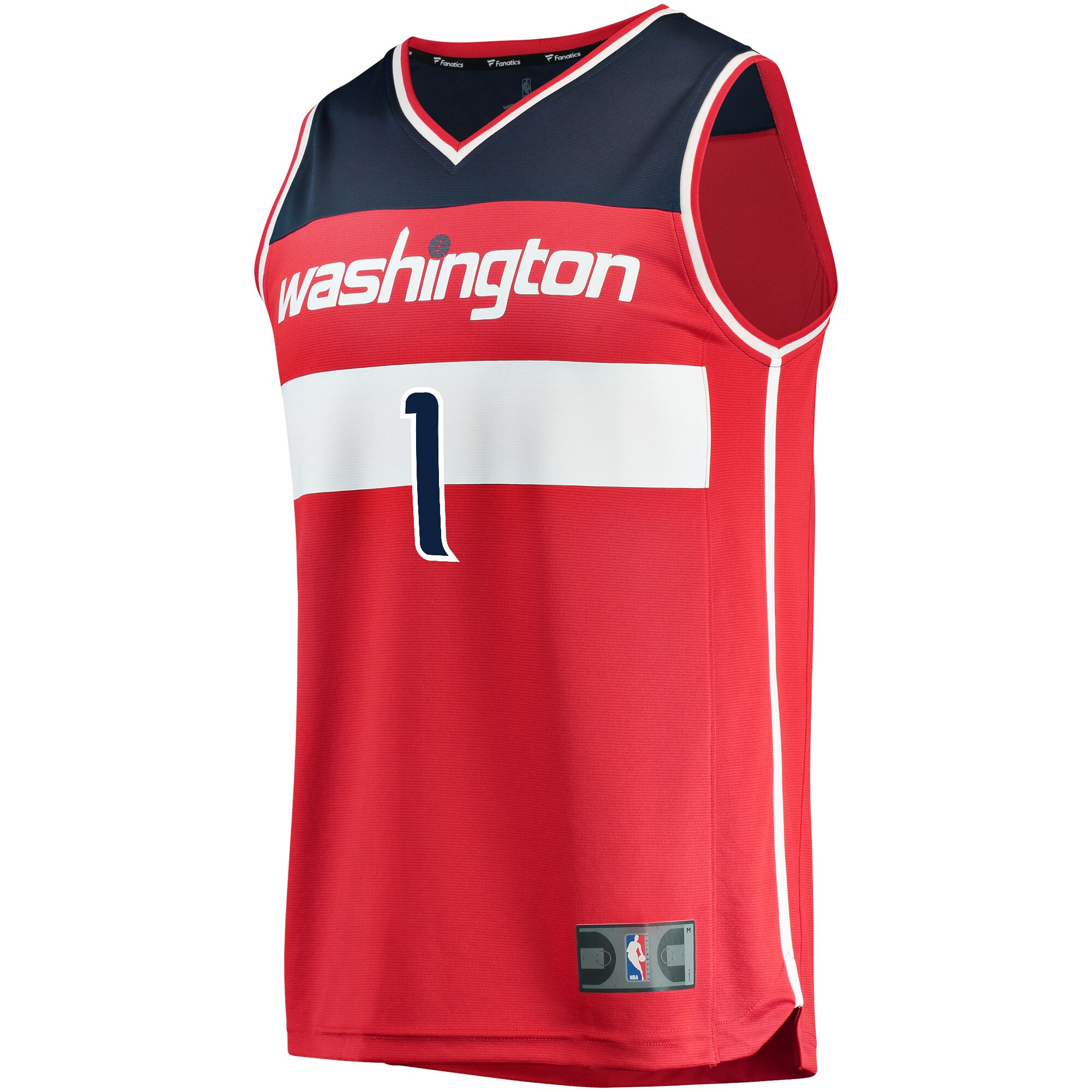 Johnny Davis Washington Wizards Fanatics Youth Fast Break Replica Jersey - Icon Edition - Red cheap jerseys for sale - CheapJerseys.Shop