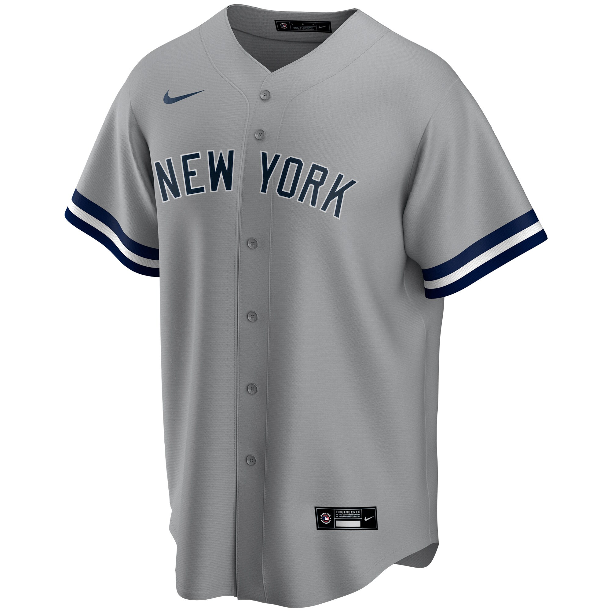 DJ LeMahieu New York Yankees Road Replica Player Jersey - Gray cheap jerseys for sale - CheapJerseys.Shop