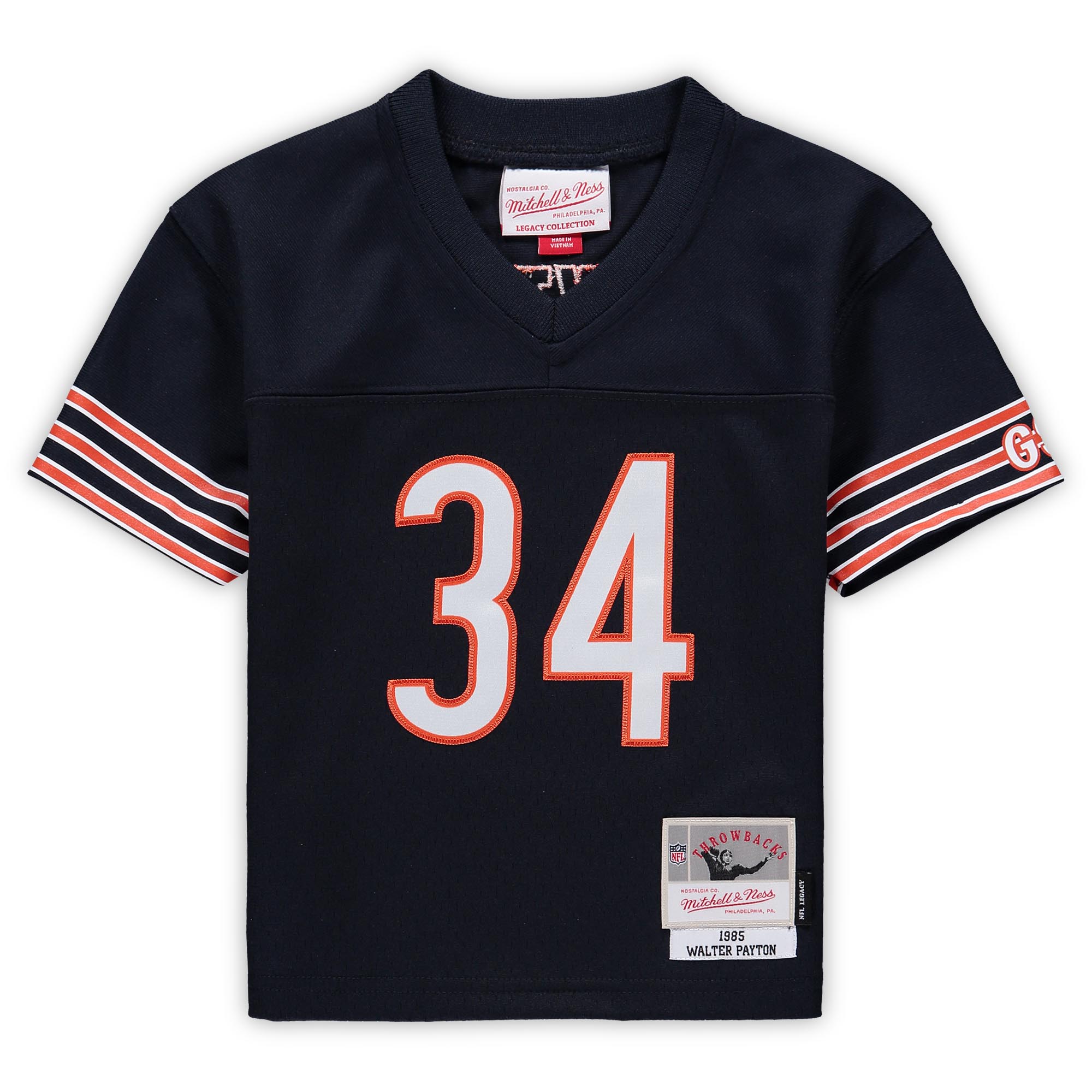 Walter Payton Chicago Bears Mitchell & Ness Toddler 1985 Retired Legacy Jersey - Navy cheap jerseys for sale - CheapJerseys.Shop