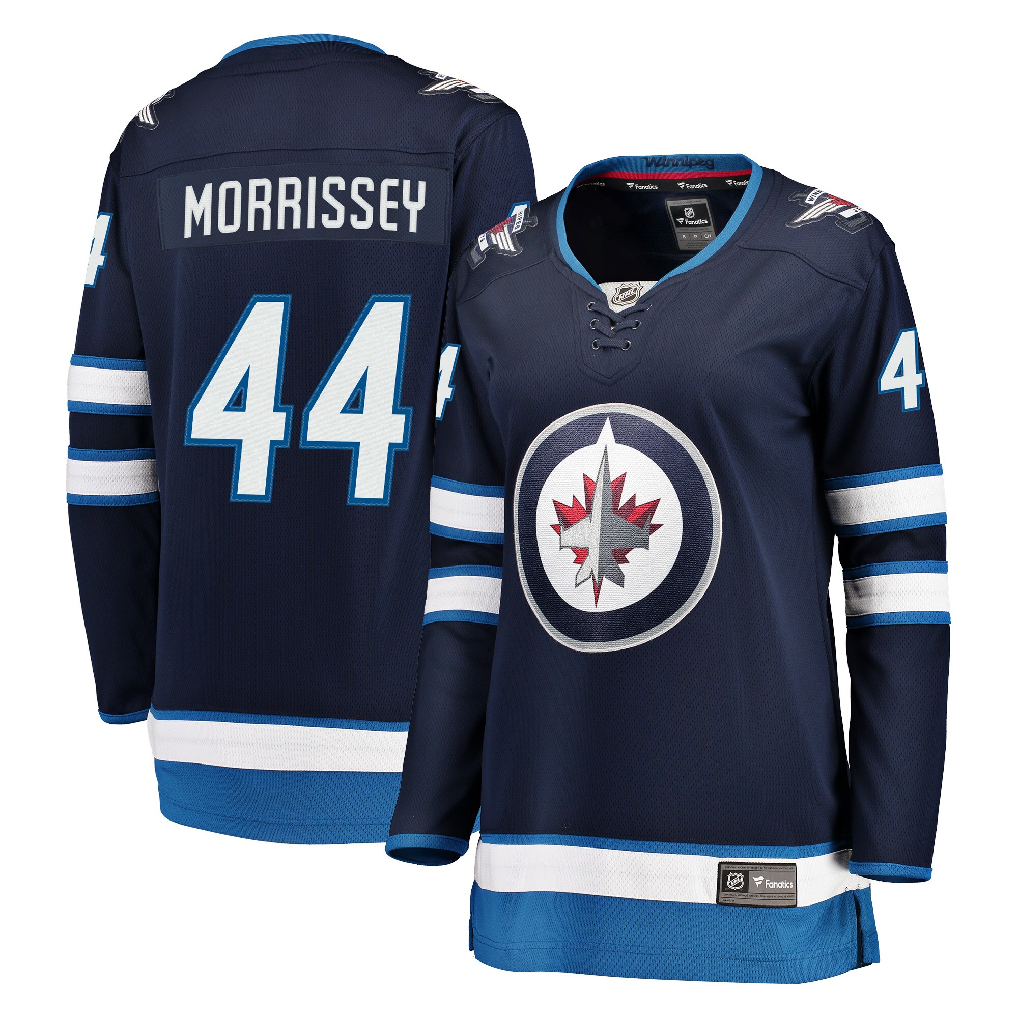 Josh Morrissey Winnipeg Jets Fanatics Women's Breakaway Player Jersey - Navy cheap jerseys for sale - CheapJerseys.Shop
