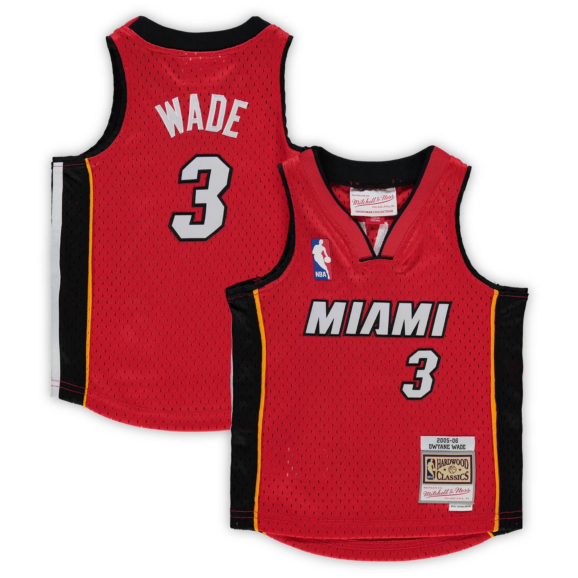 Dwyane Wade Miami Heat Mitchell & Ness Infant 2005\/06 Hardwood Classics Player Jersey - Red cheap jerseys for sale - CheapJerseys.Shop