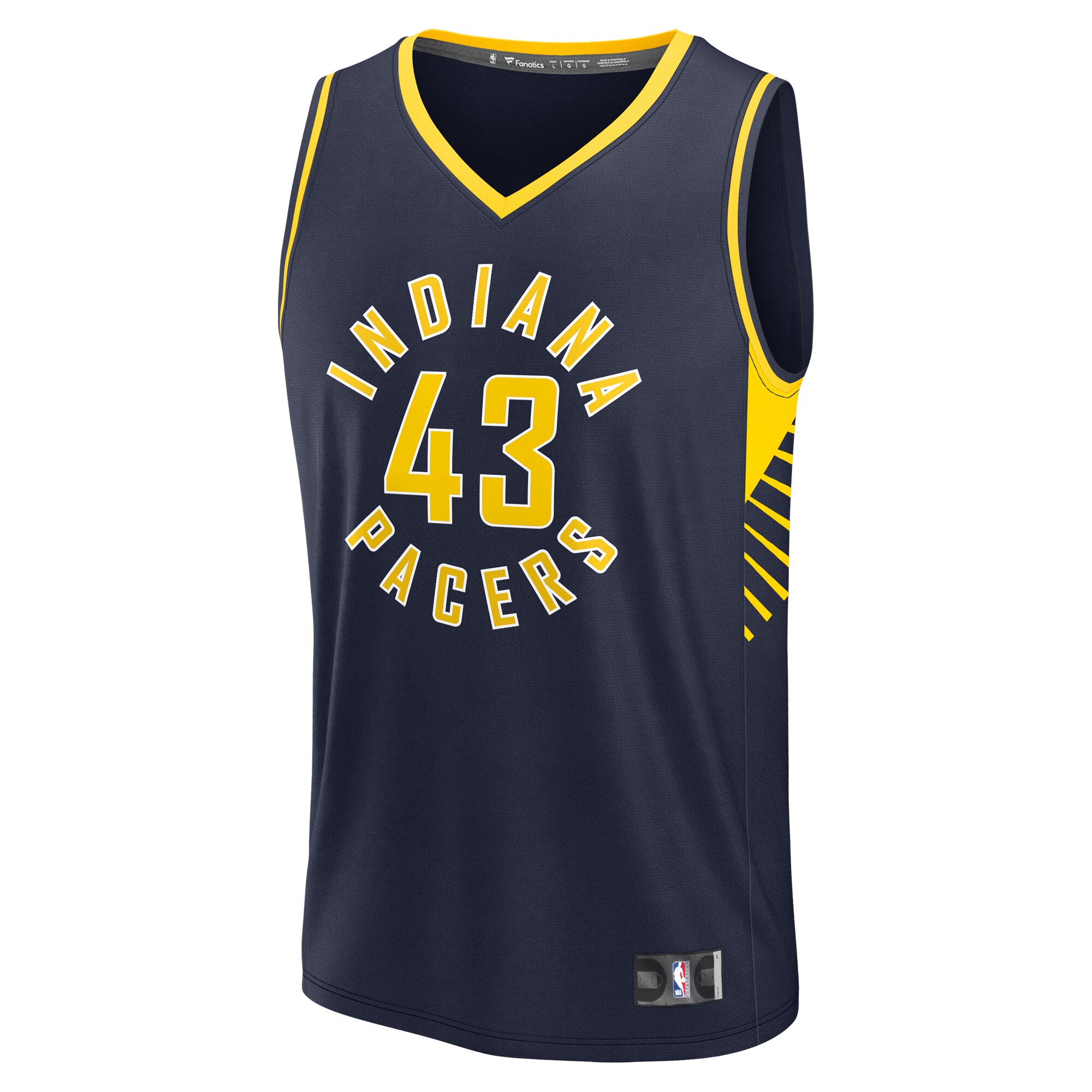 Pascal Siakam Indiana Pacers Fanatics Youth Fast Break Player Jersey - Icon Edition - Navy cheap jerseys for sale - CheapJerseys.Shop